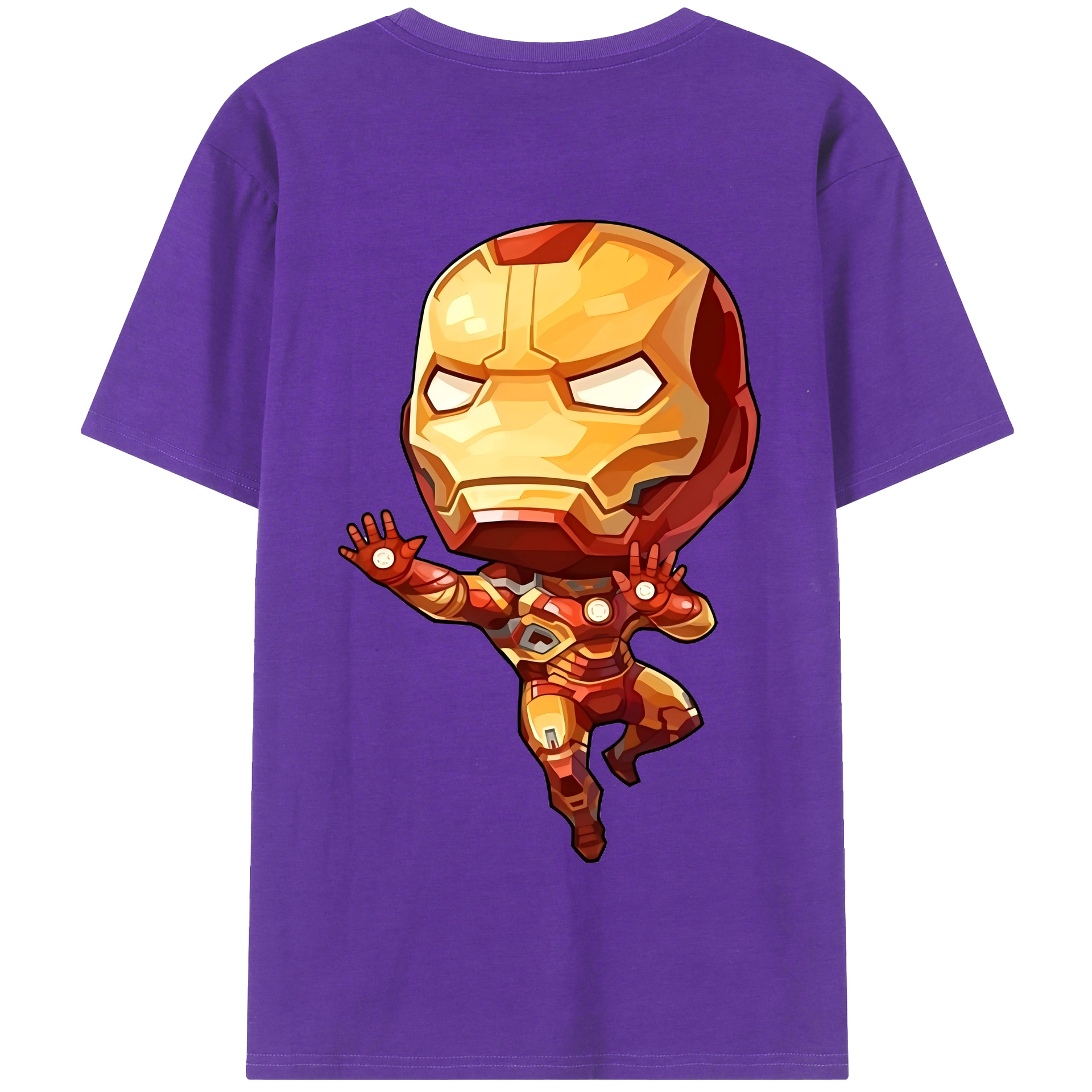 （画像用） アベンジャーズ The Avengers 綿100％半袖Tシャツ（背面プリント）