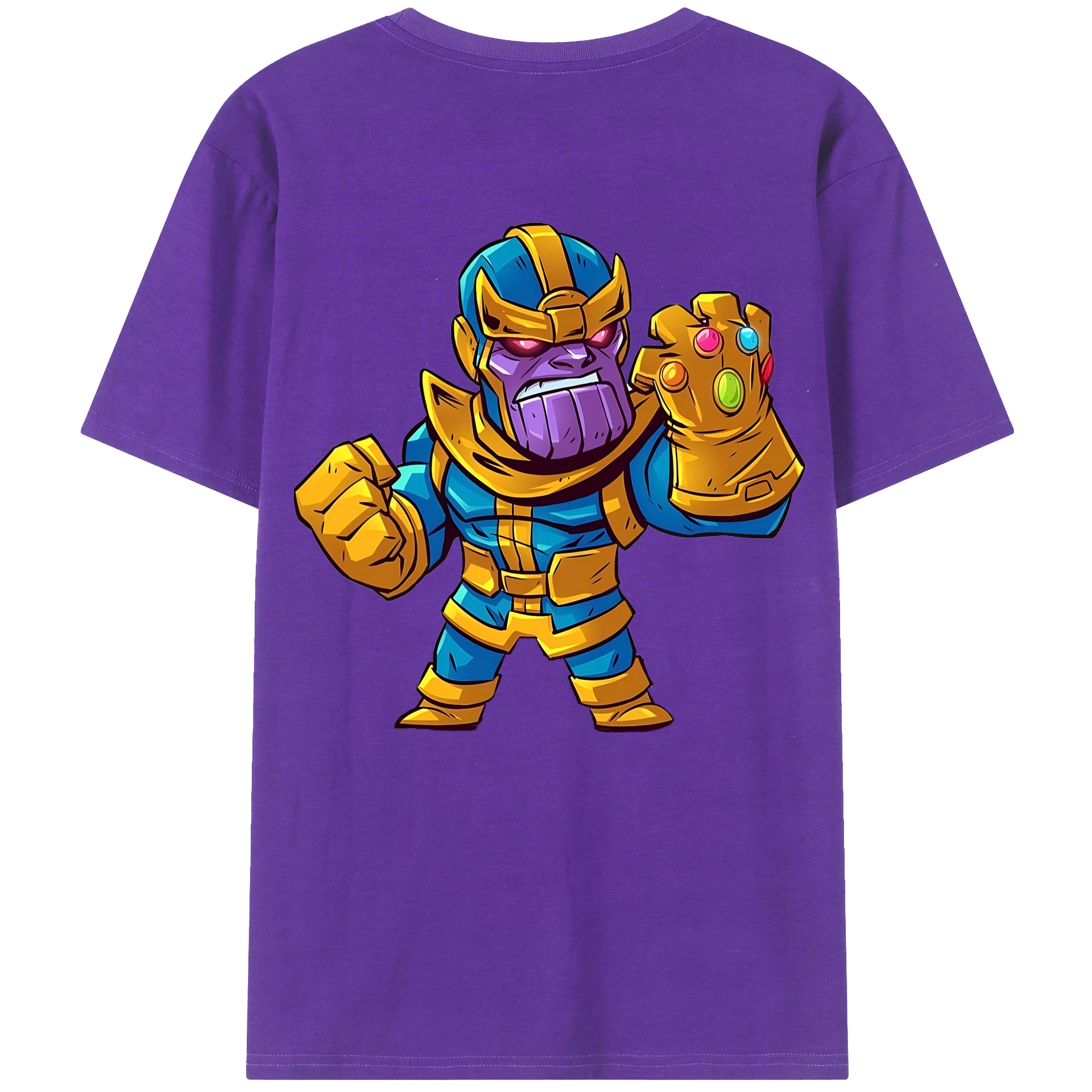 （画像用） アベンジャーズ The Avengers 綿100％半袖Tシャツ（背面プリント）