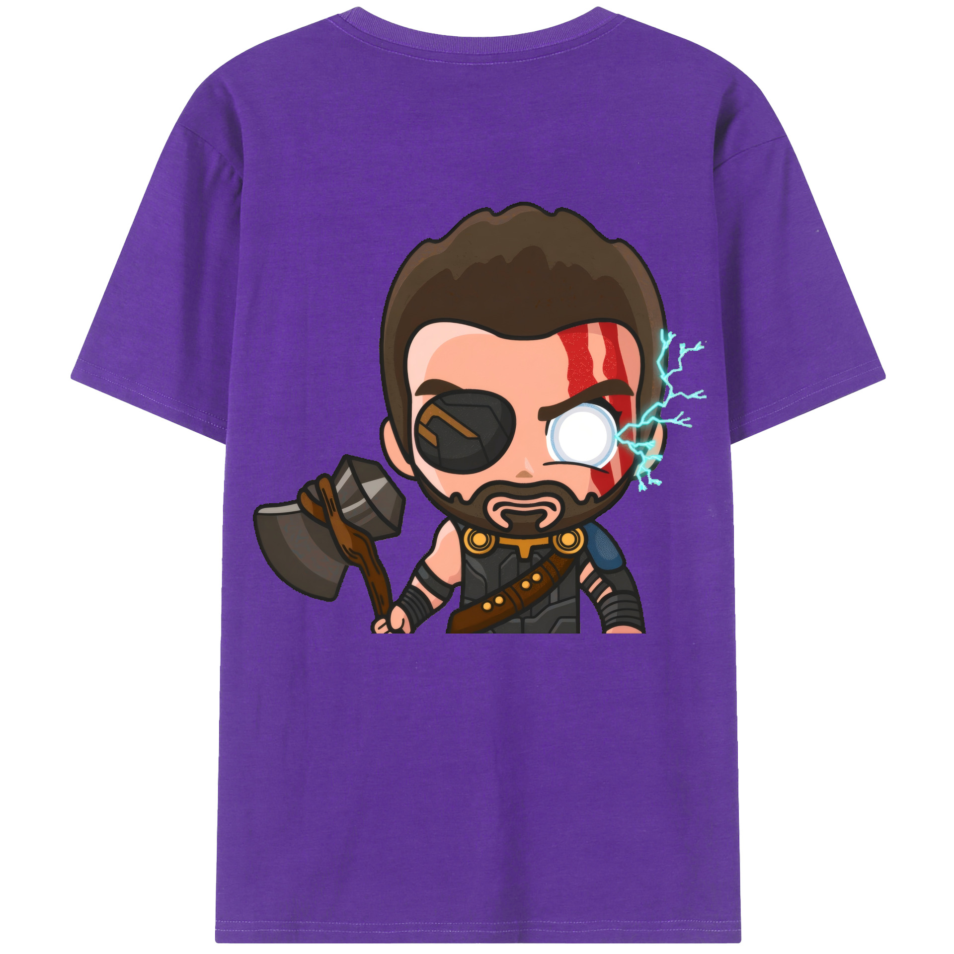 （画像用） アベンジャーズ The Avengers 綿100％半袖Tシャツ（背面プリント）