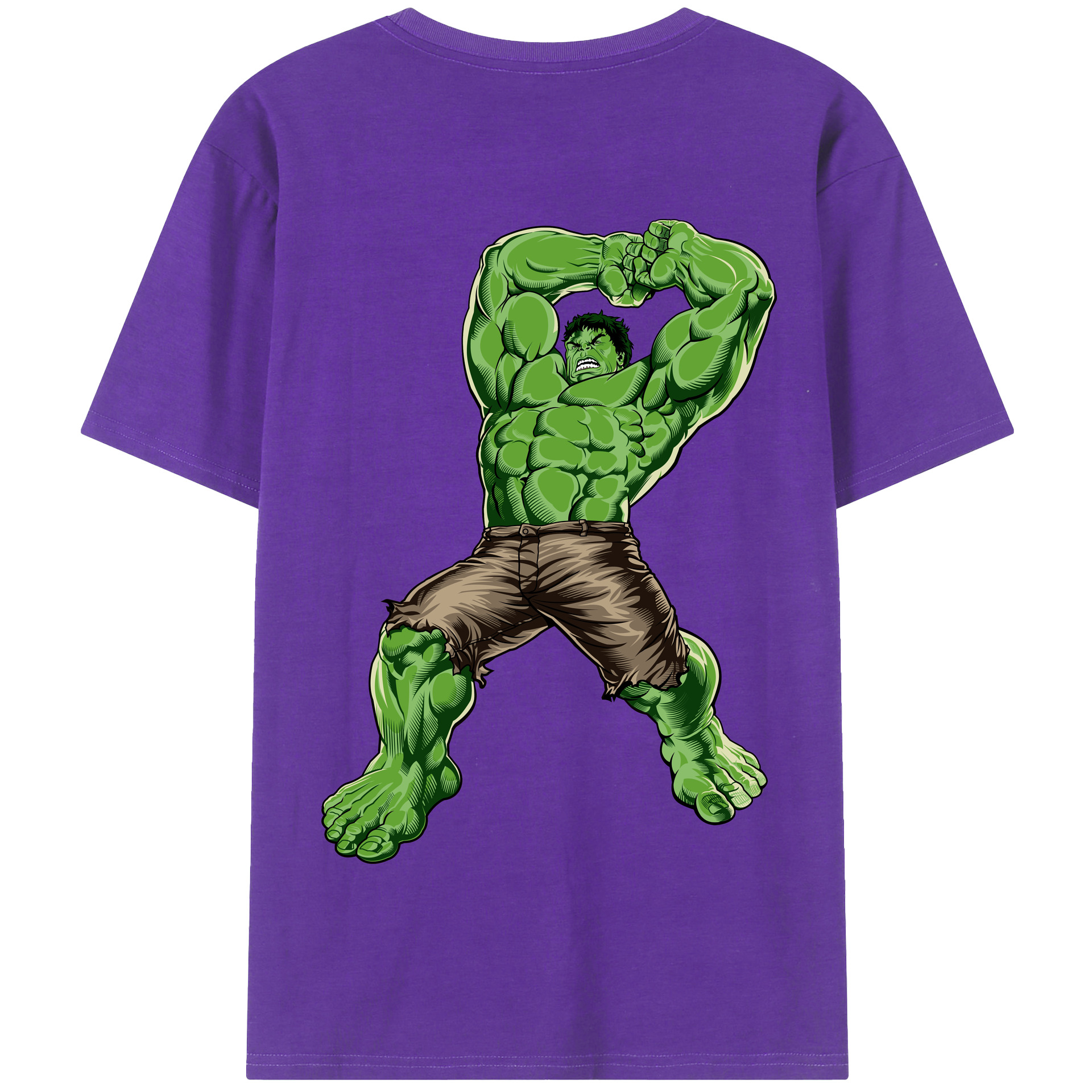 （画像用） アベンジャーズ The Avengers 綿100％半袖Tシャツ（背面プリント）