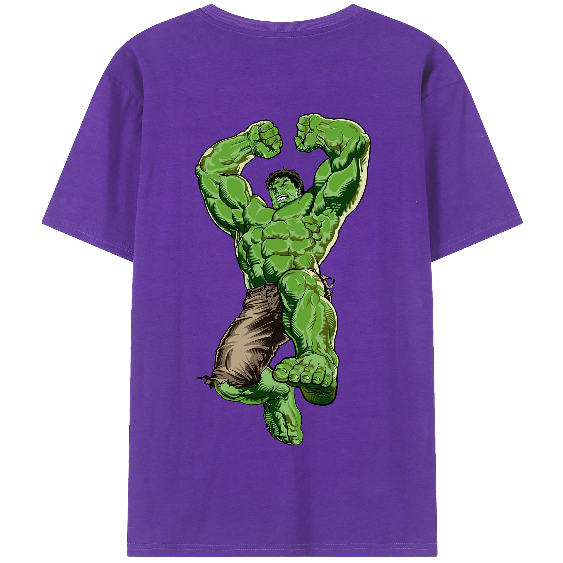 （画像用） アベンジャーズ The Avengers 綿100％半袖Tシャツ（背面プリント）