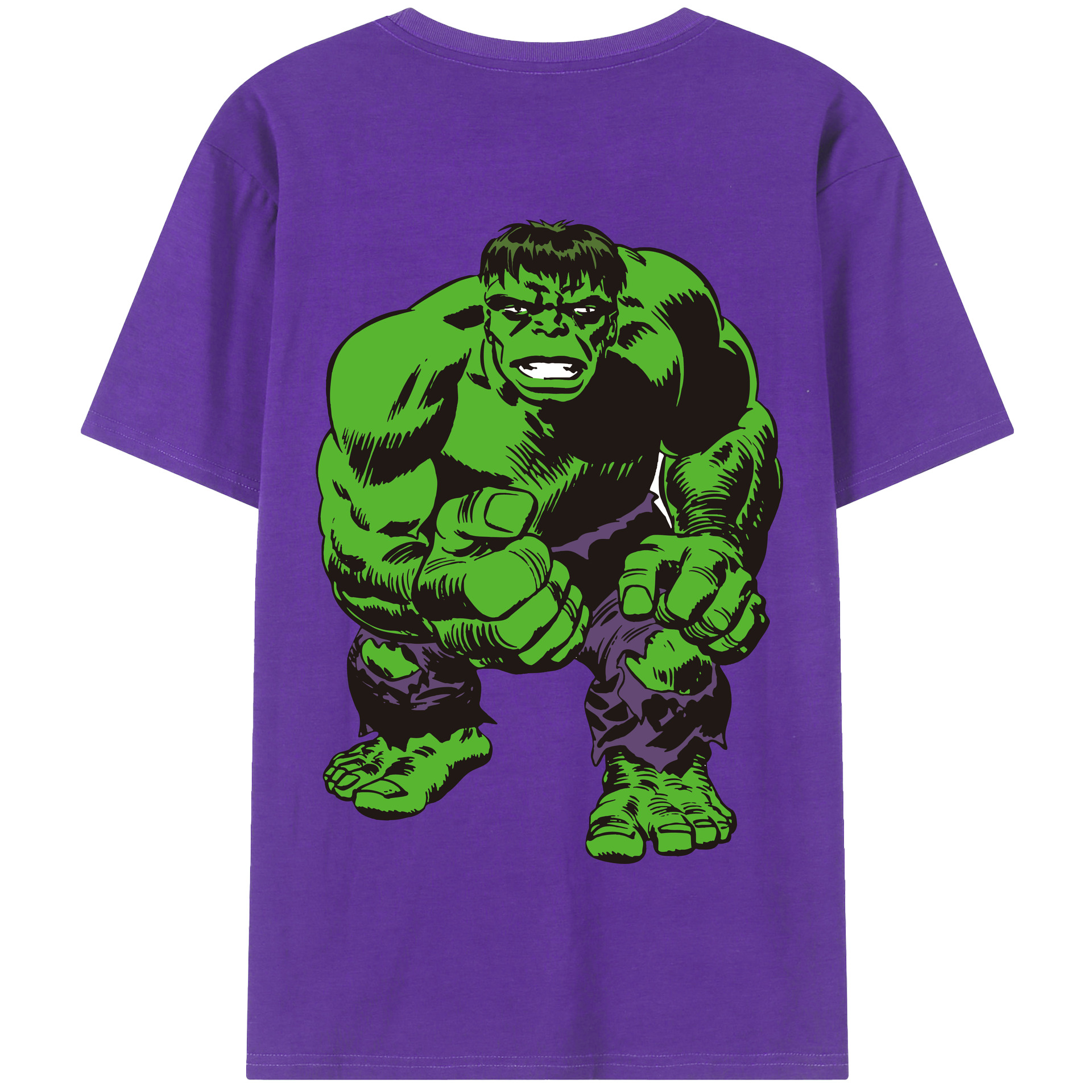 （画像用） アベンジャーズ The Avengers 綿100％半袖Tシャツ（背面プリント）