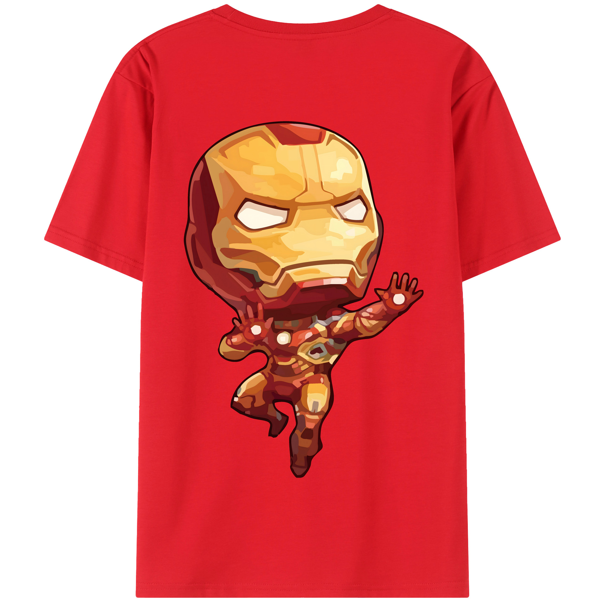 （画像用） アベンジャーズ The Avengers 綿100％半袖Tシャツ（背面プリント）