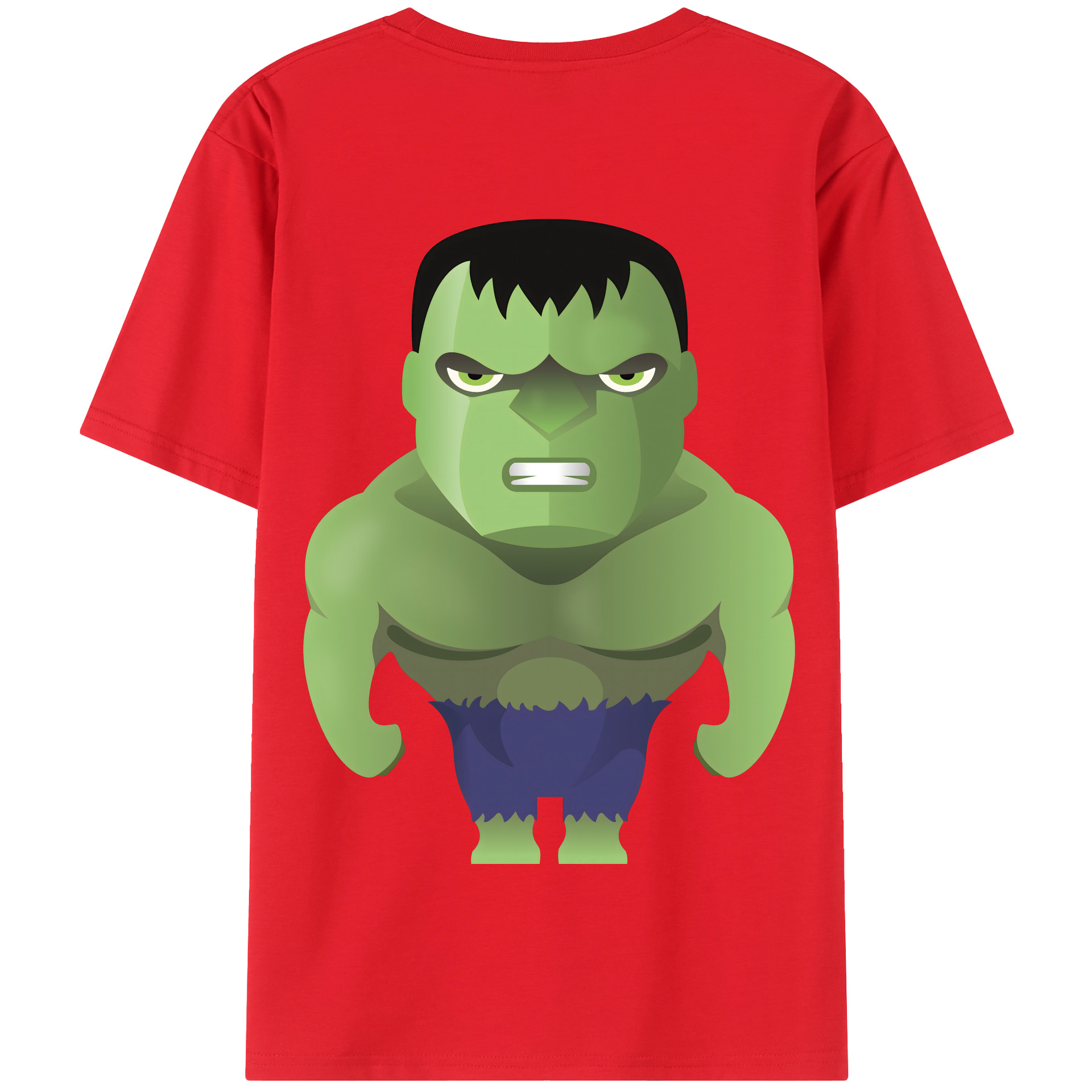 （画像用） アベンジャーズ The Avengers 綿100％半袖Tシャツ（背面プリント）