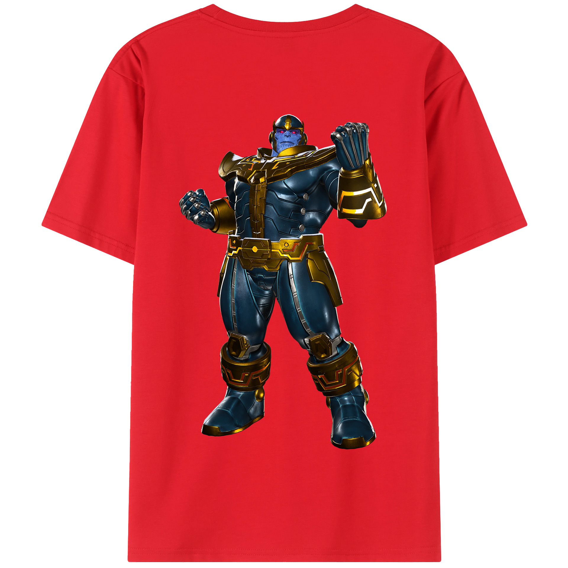 （画像用） アベンジャーズ The Avengers 綿100％半袖Tシャツ（背面プリント）