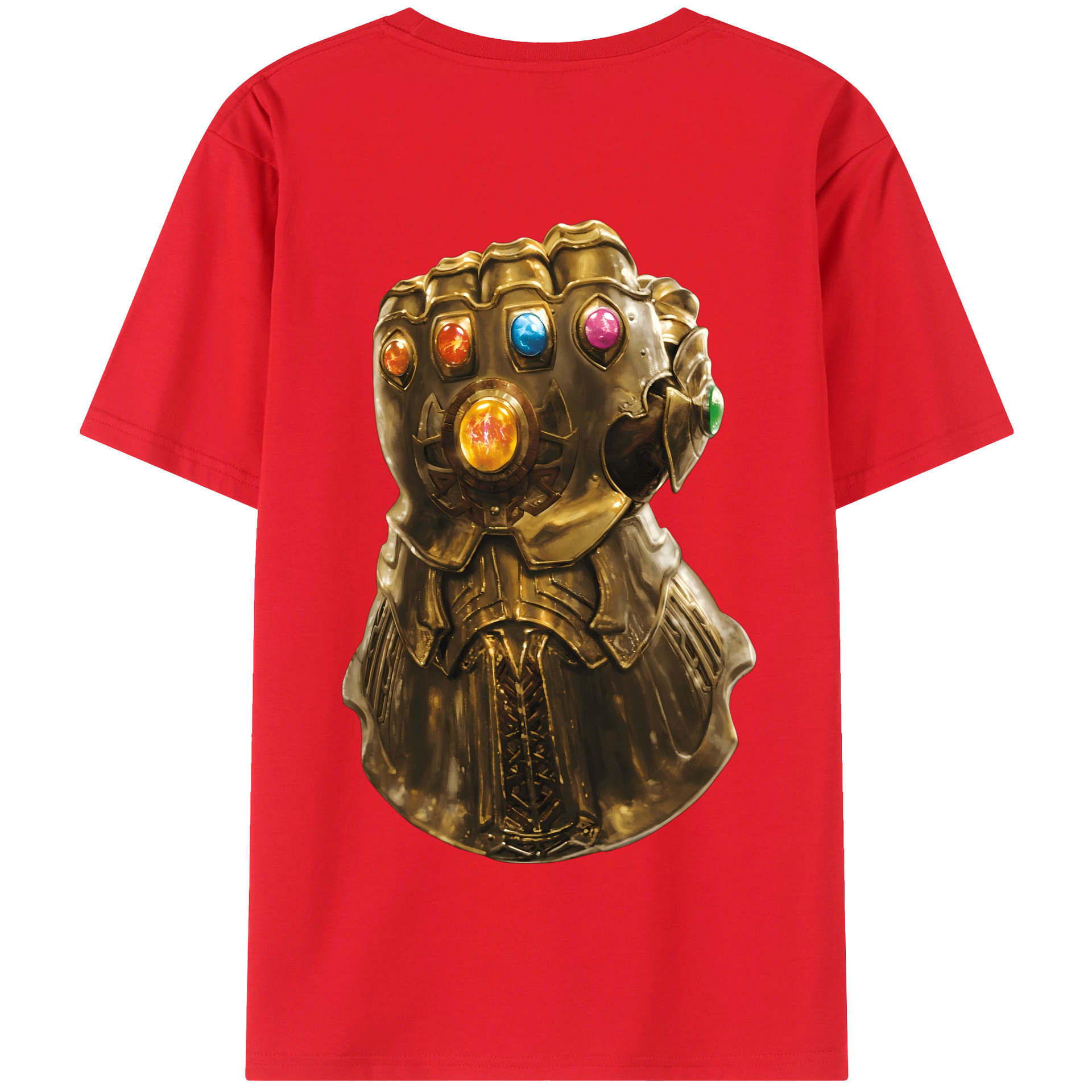 （画像用） アベンジャーズ The Avengers 綿100％半袖Tシャツ（背面プリント）