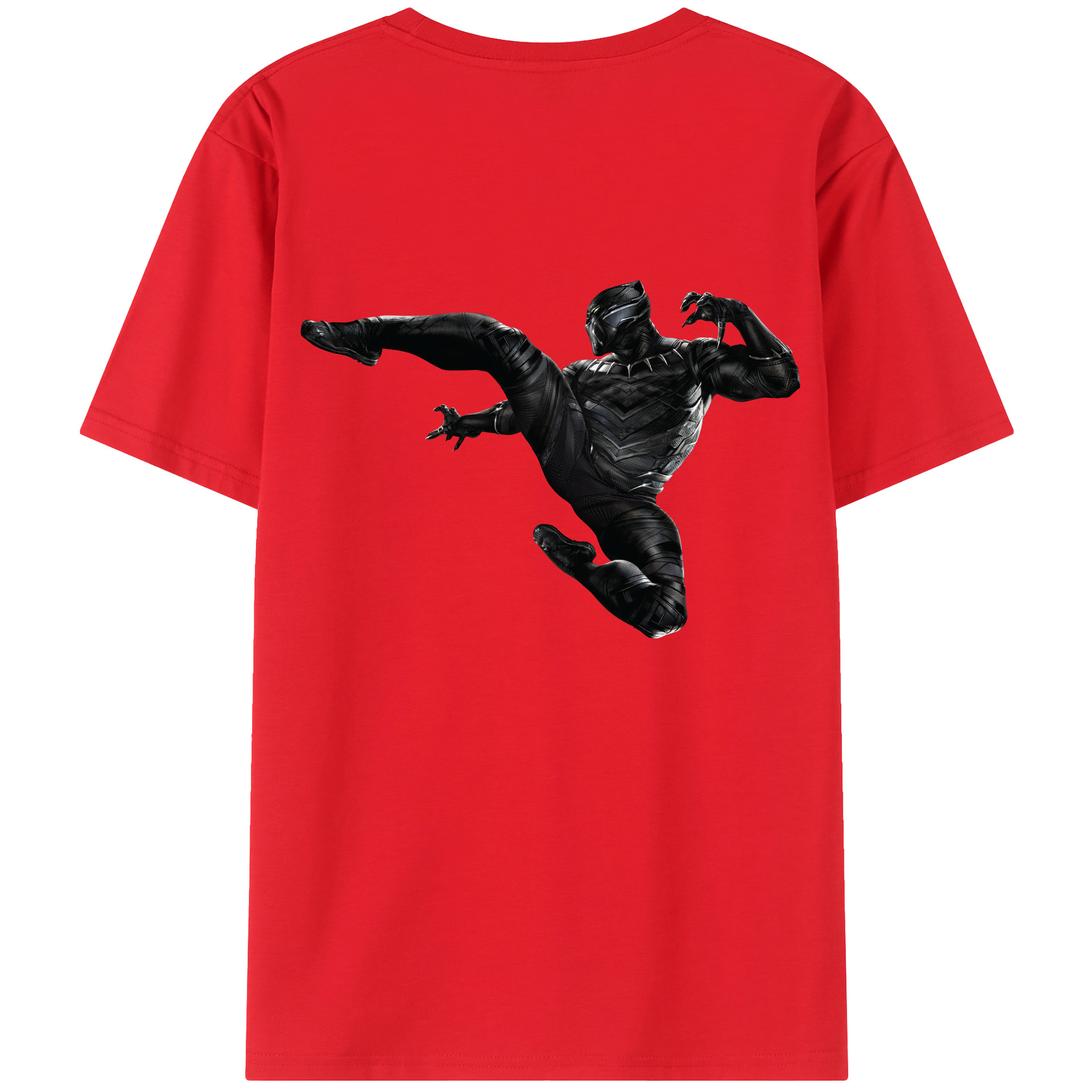 （画像用） アベンジャーズ The Avengers 綿100％半袖Tシャツ（背面プリント）