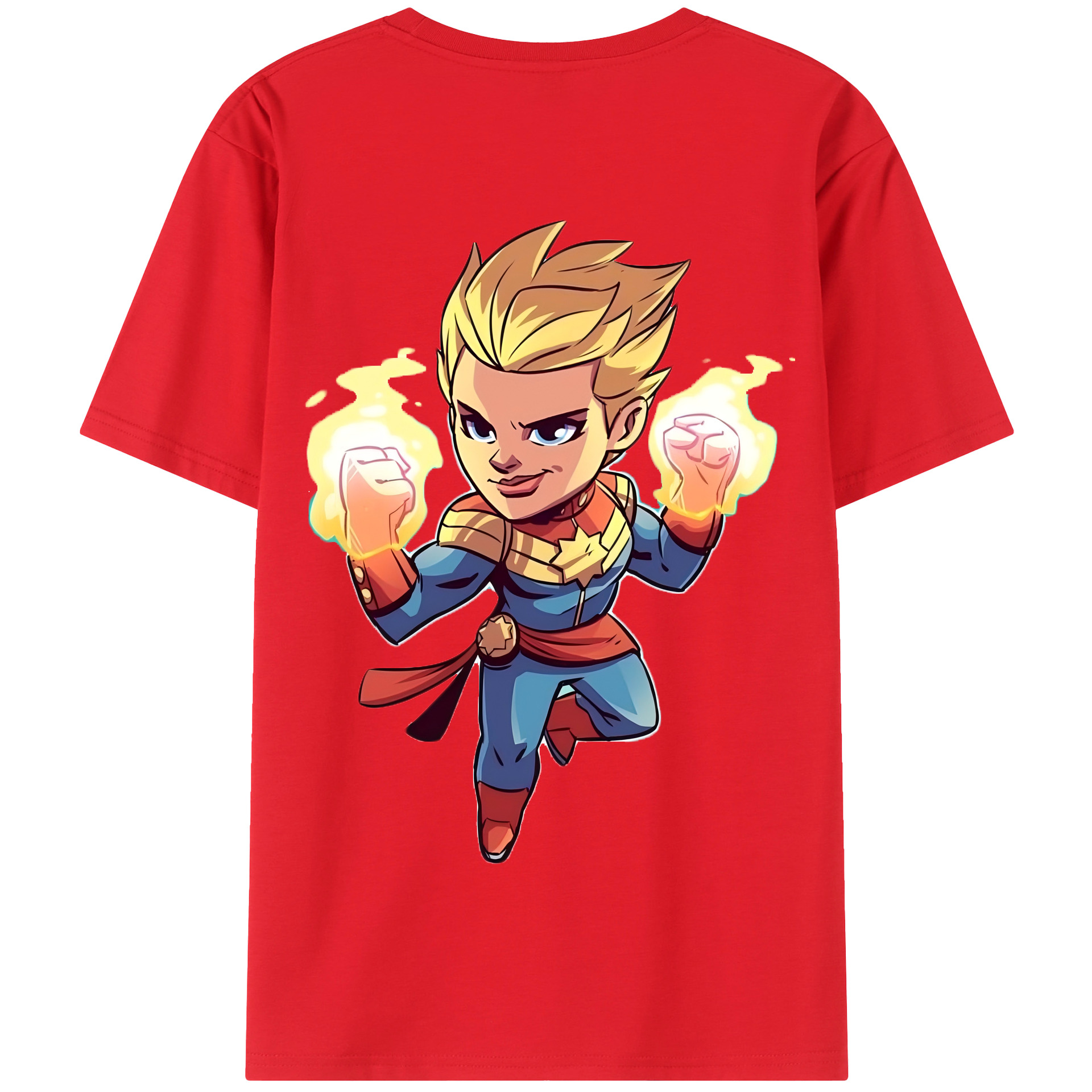 （画像用） アベンジャーズ The Avengers 綿100％半袖Tシャツ（背面プリント）