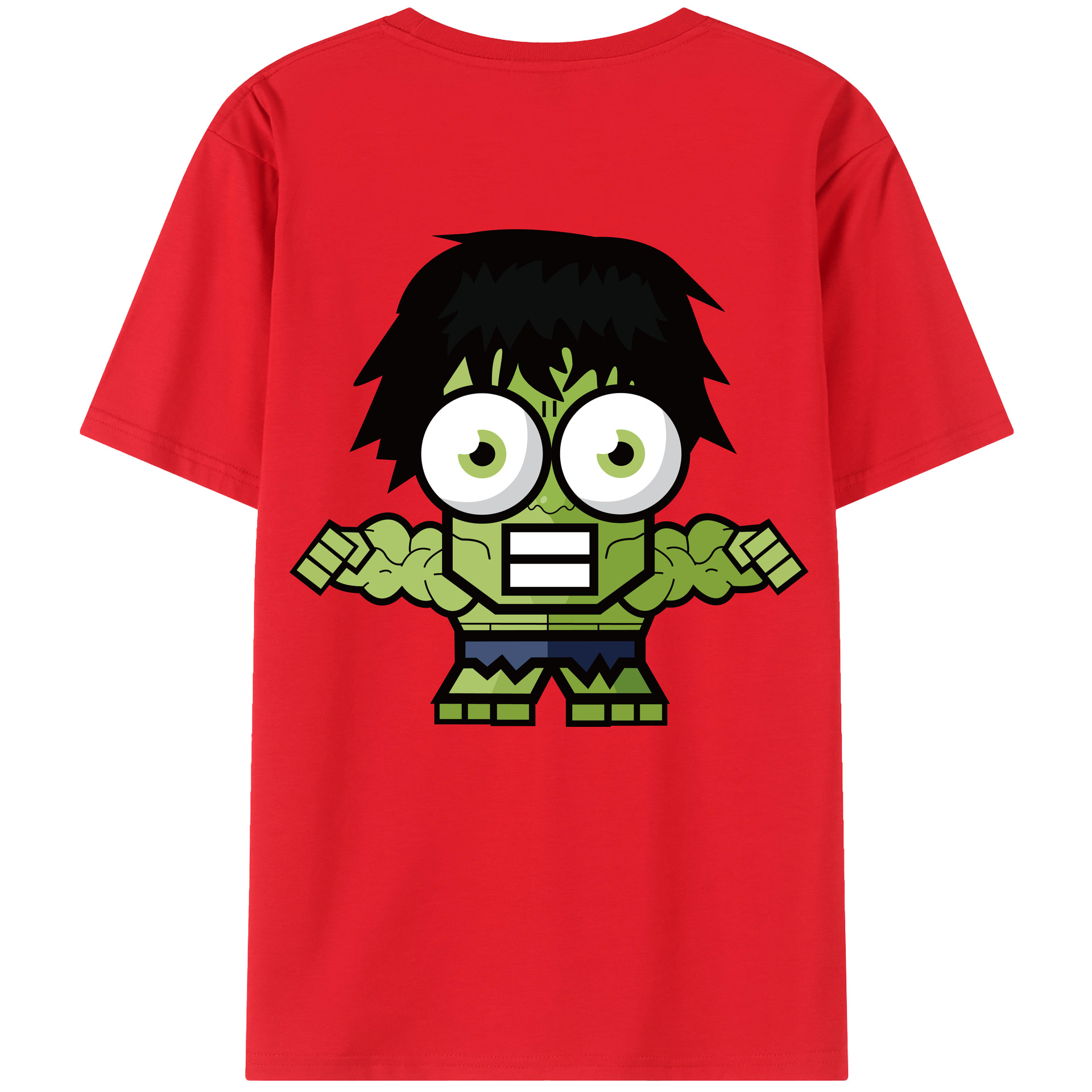 （画像用） アベンジャーズ The Avengers 綿100％半袖Tシャツ（背面プリント）