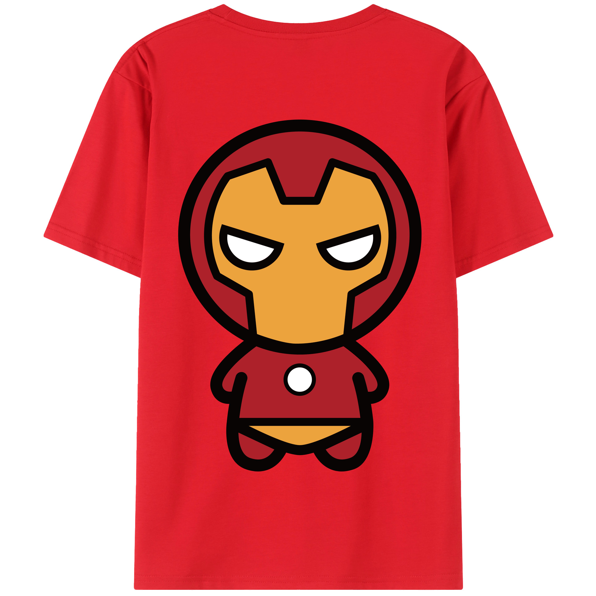 （画像用） アベンジャーズ The Avengers 綿100％半袖Tシャツ（背面プリント）