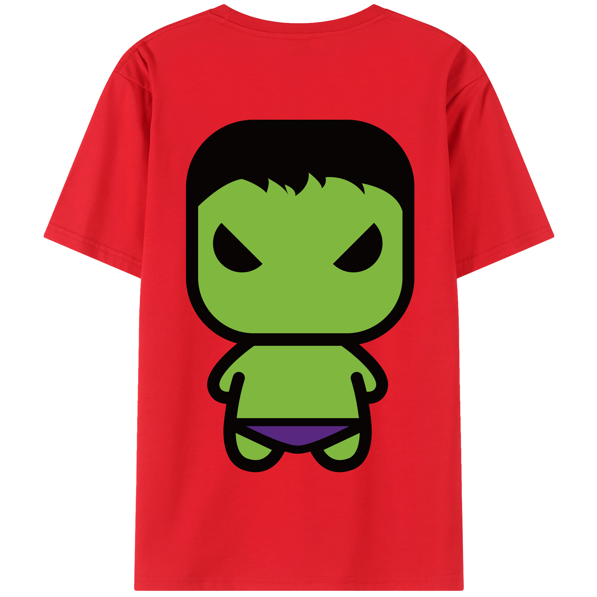 （画像用） アベンジャーズ The Avengers 綿100％半袖Tシャツ（背面プリント）