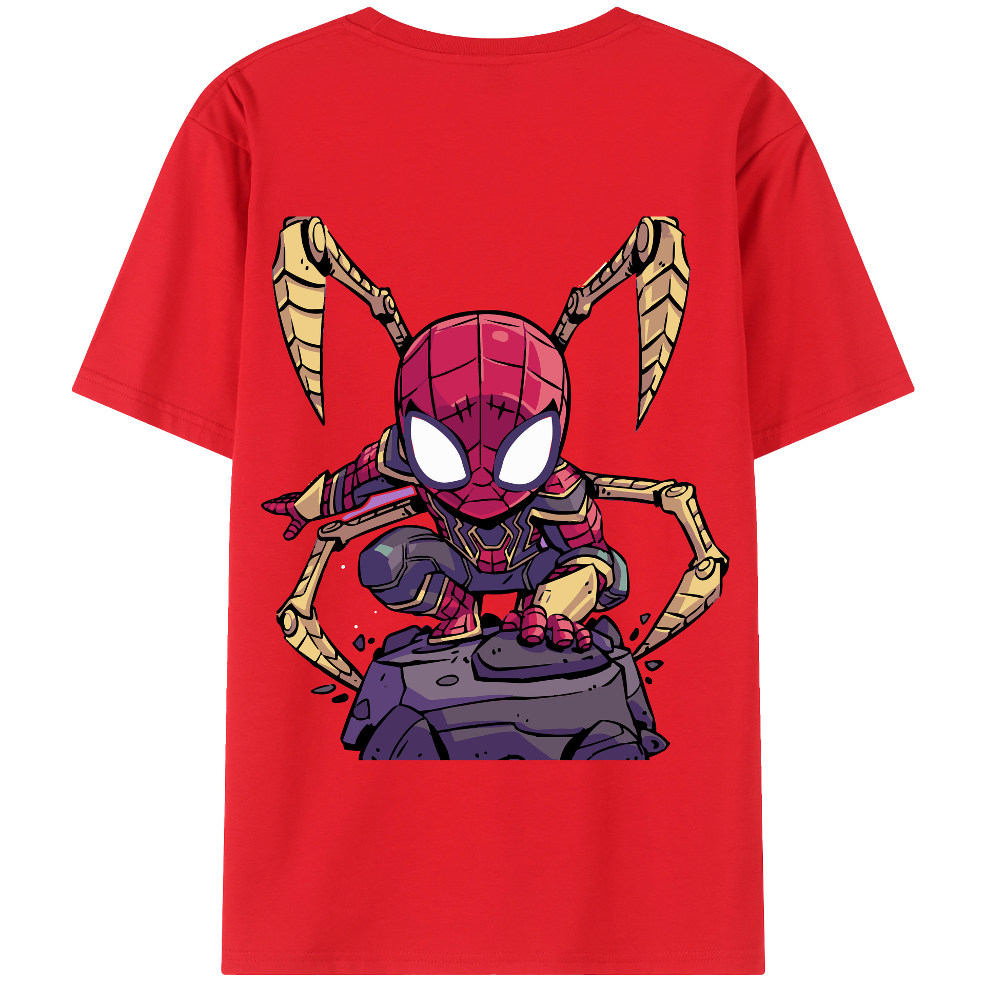 （画像用） アベンジャーズ The Avengers 綿100％半袖Tシャツ（背面プリント）