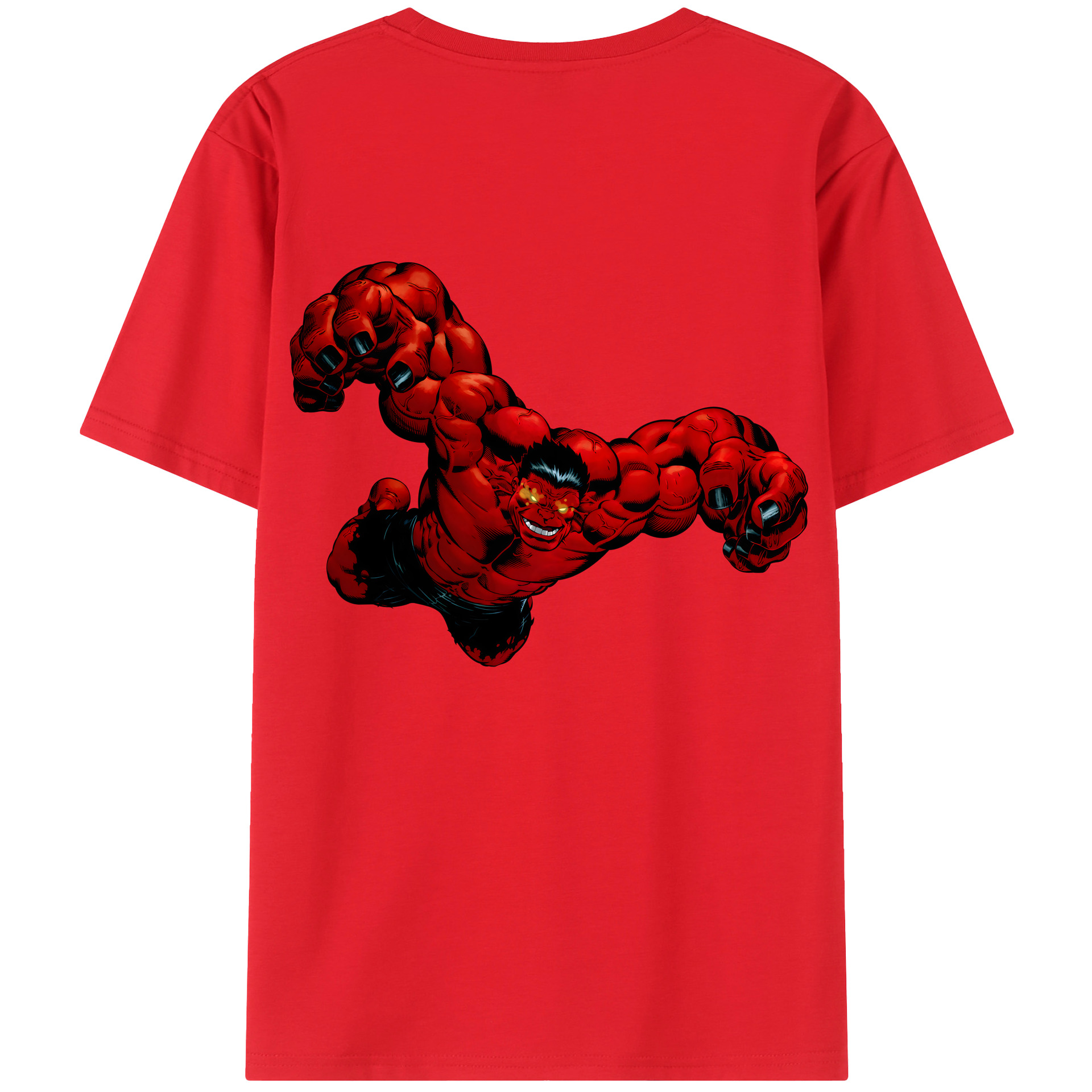 （画像用） アベンジャーズ The Avengers 綿100％半袖Tシャツ（背面プリント）