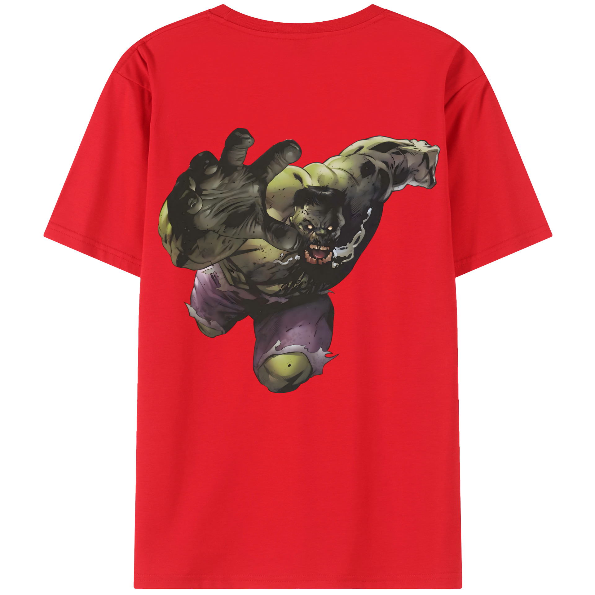 （画像用） アベンジャーズ The Avengers 綿100％半袖Tシャツ（背面プリント）