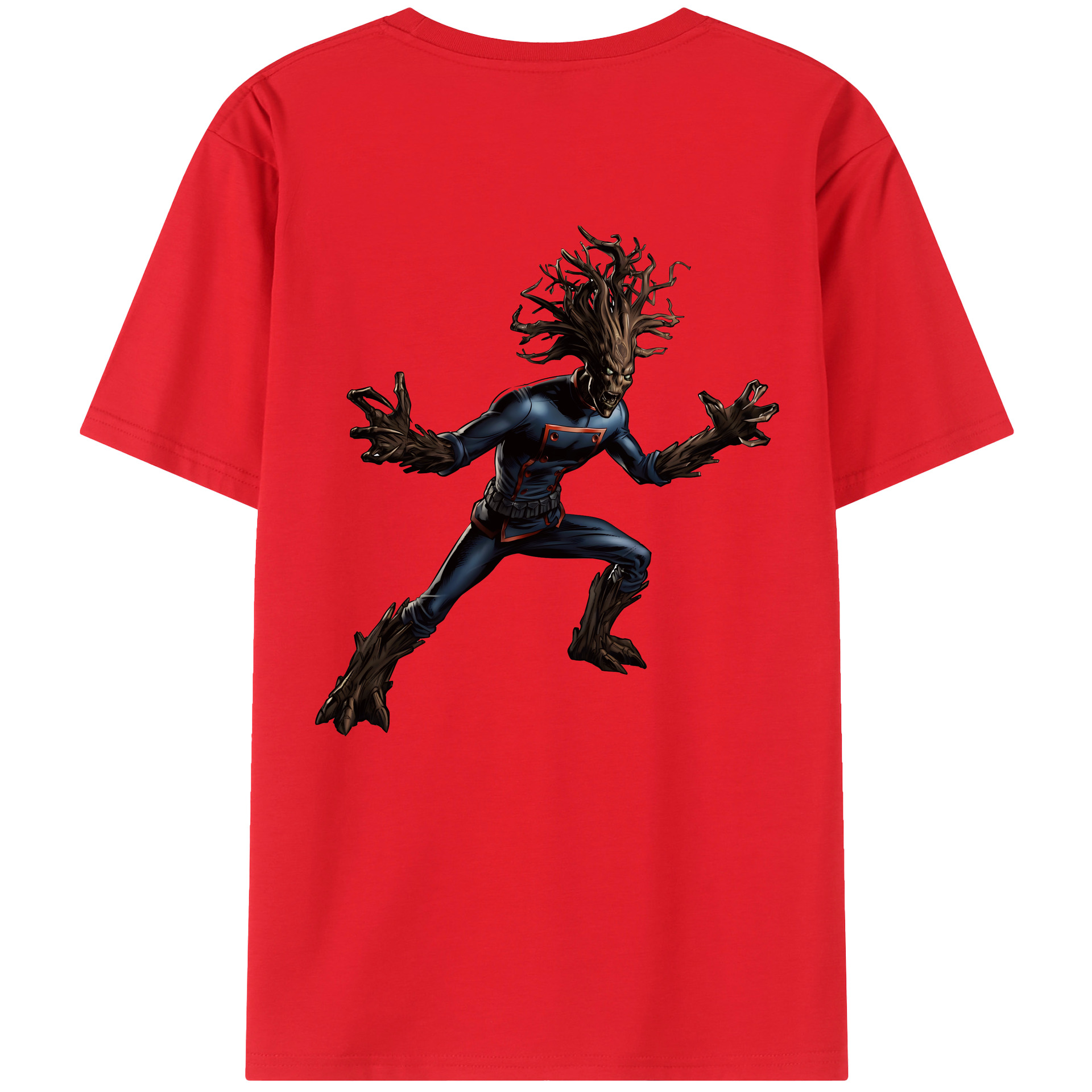 （画像用） アベンジャーズ The Avengers 綿100％半袖Tシャツ（背面プリント）