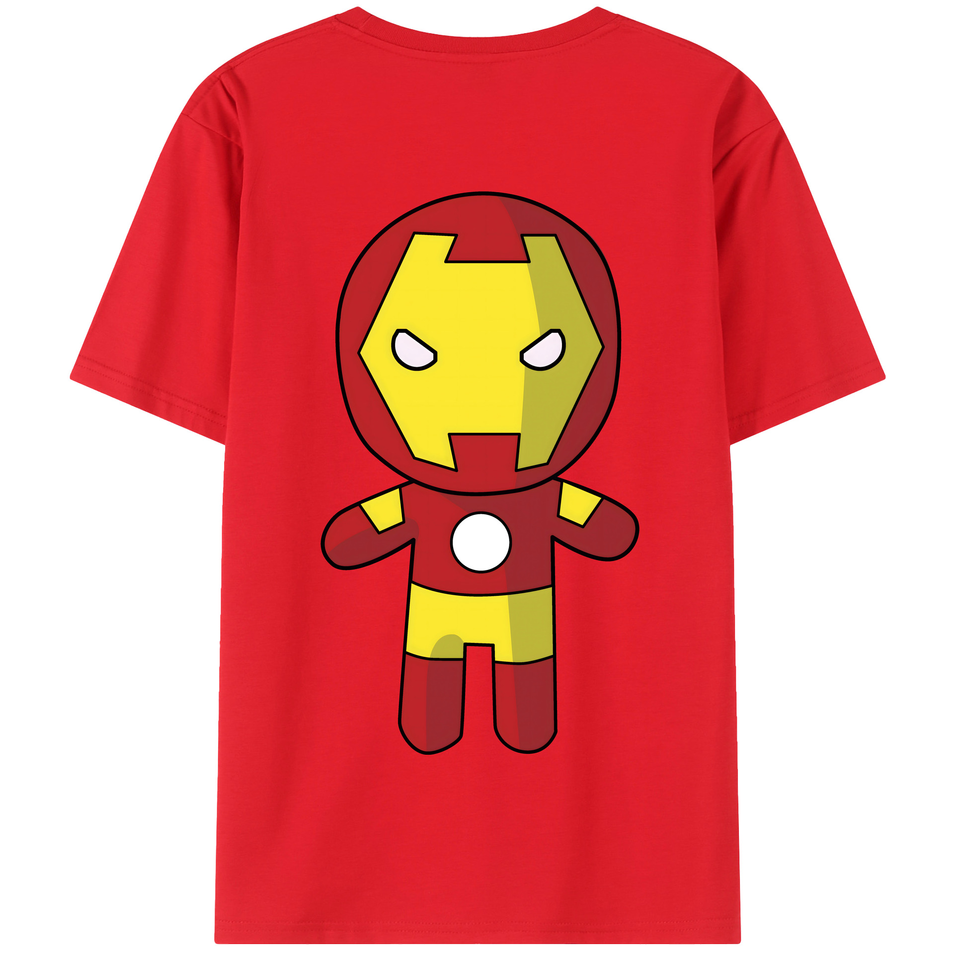（画像用） アベンジャーズ The Avengers 綿100％半袖Tシャツ（背面プリント）