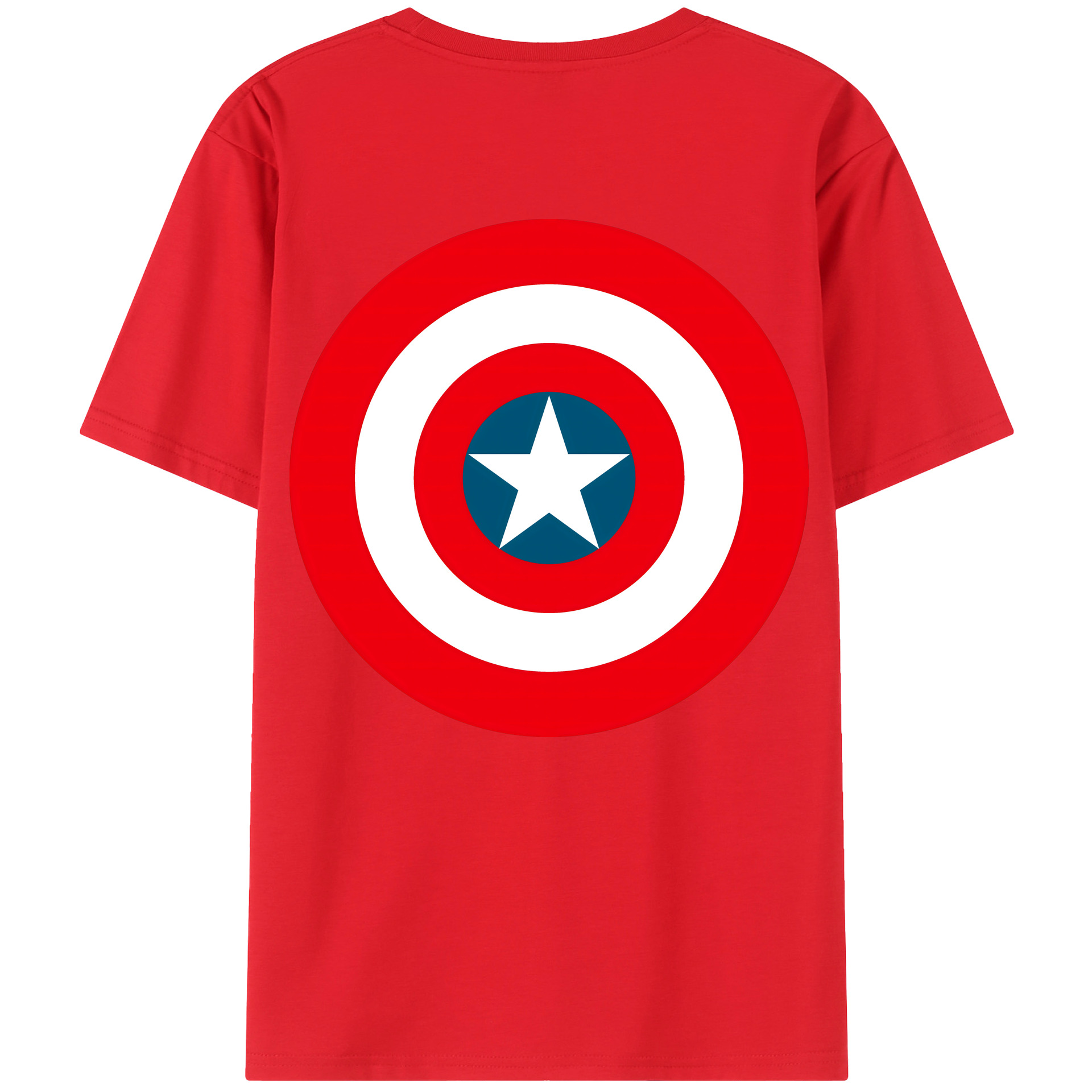 （画像用） アベンジャーズ The Avengers 綿100％半袖Tシャツ（背面プリント）
