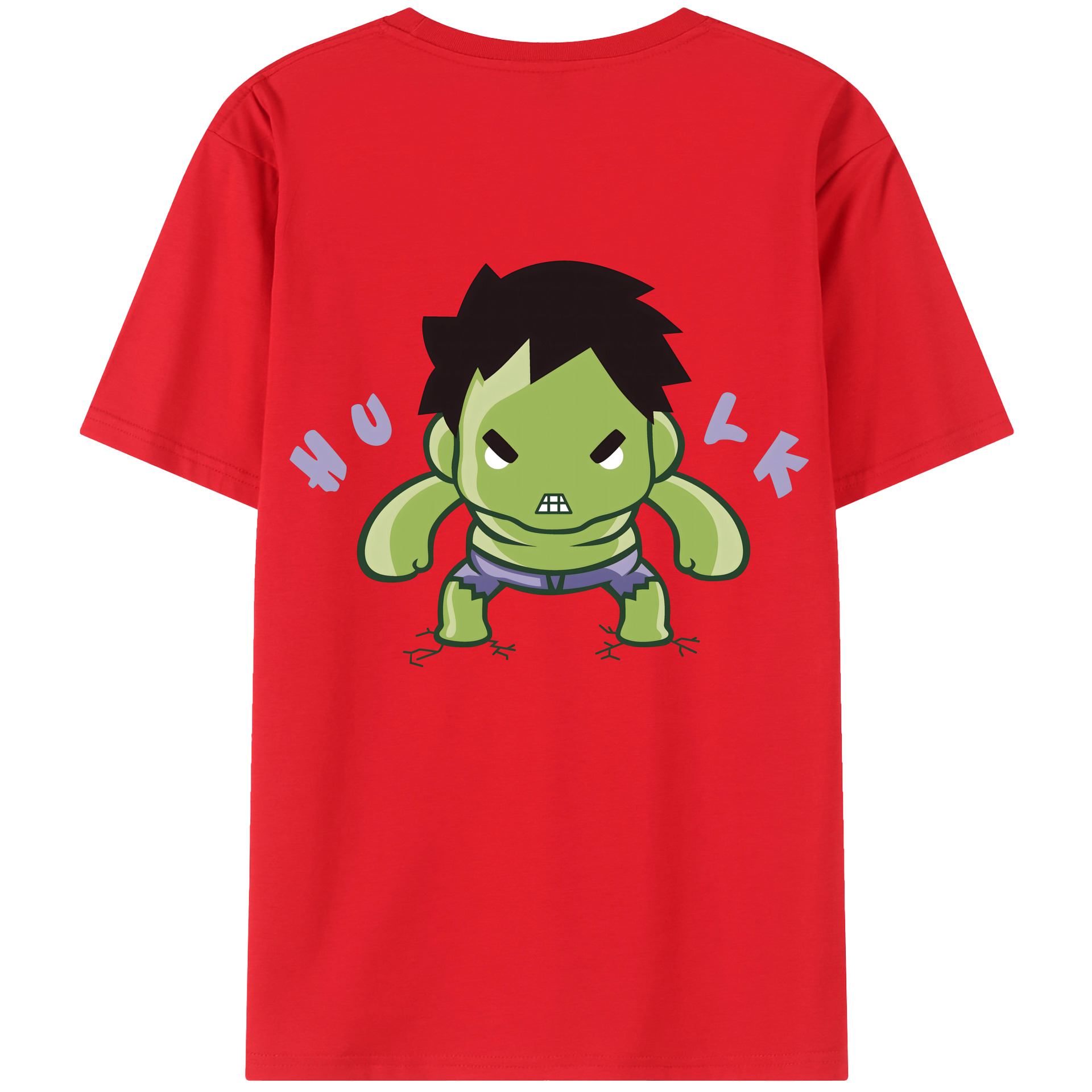 （画像用） アベンジャーズ The Avengers 綿100％半袖Tシャツ（背面プリント）