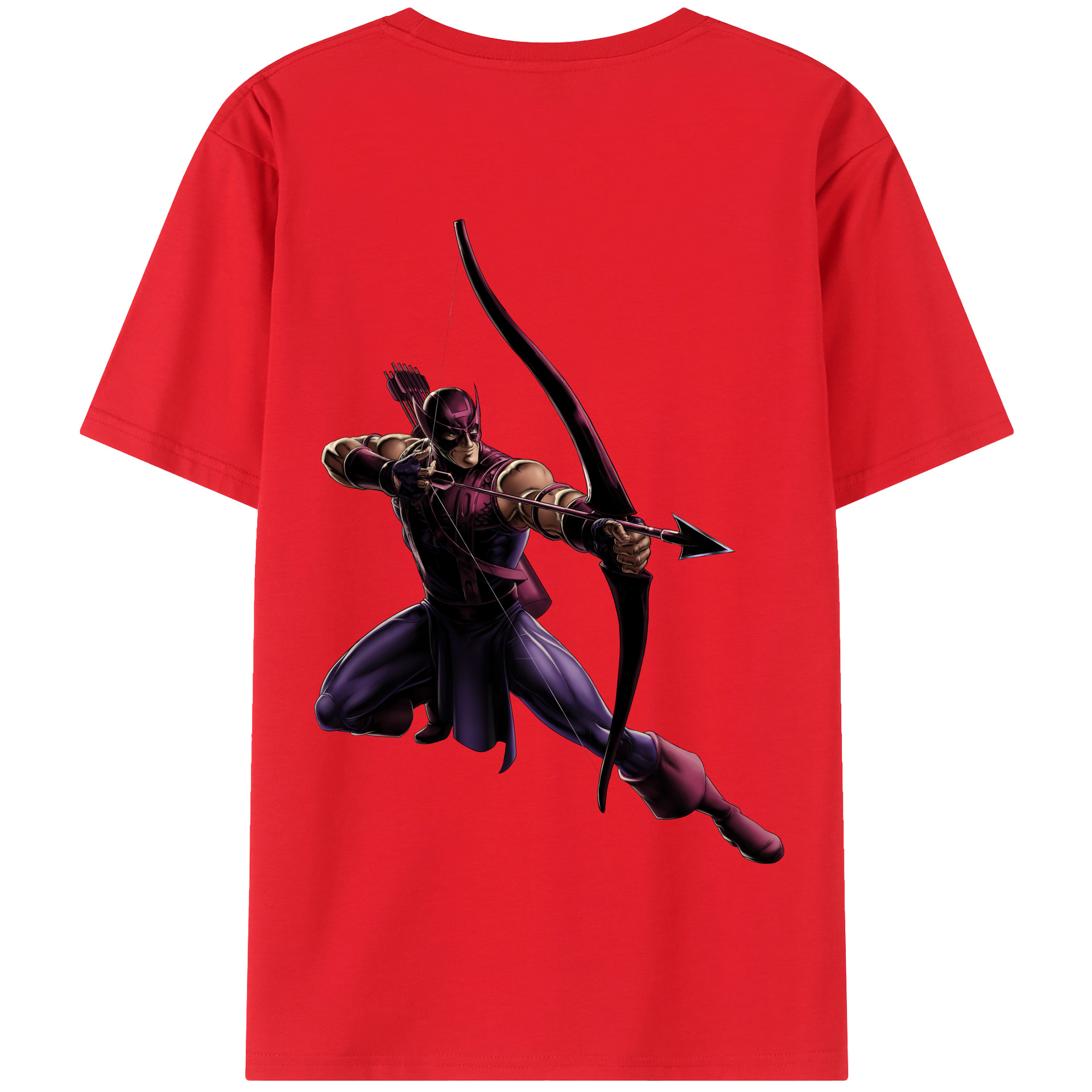 （画像用） アベンジャーズ The Avengers 綿100％半袖Tシャツ（背面プリント）