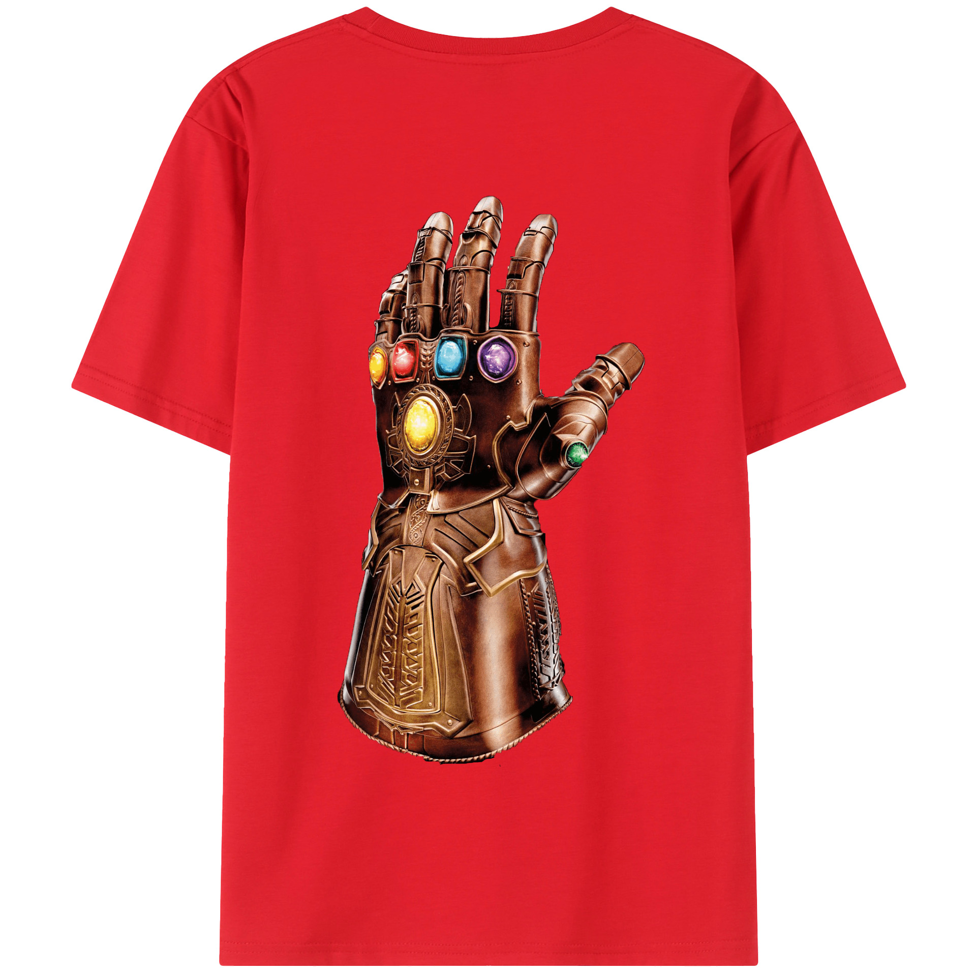 （画像用） アベンジャーズ The Avengers 綿100％半袖Tシャツ（背面プリント）