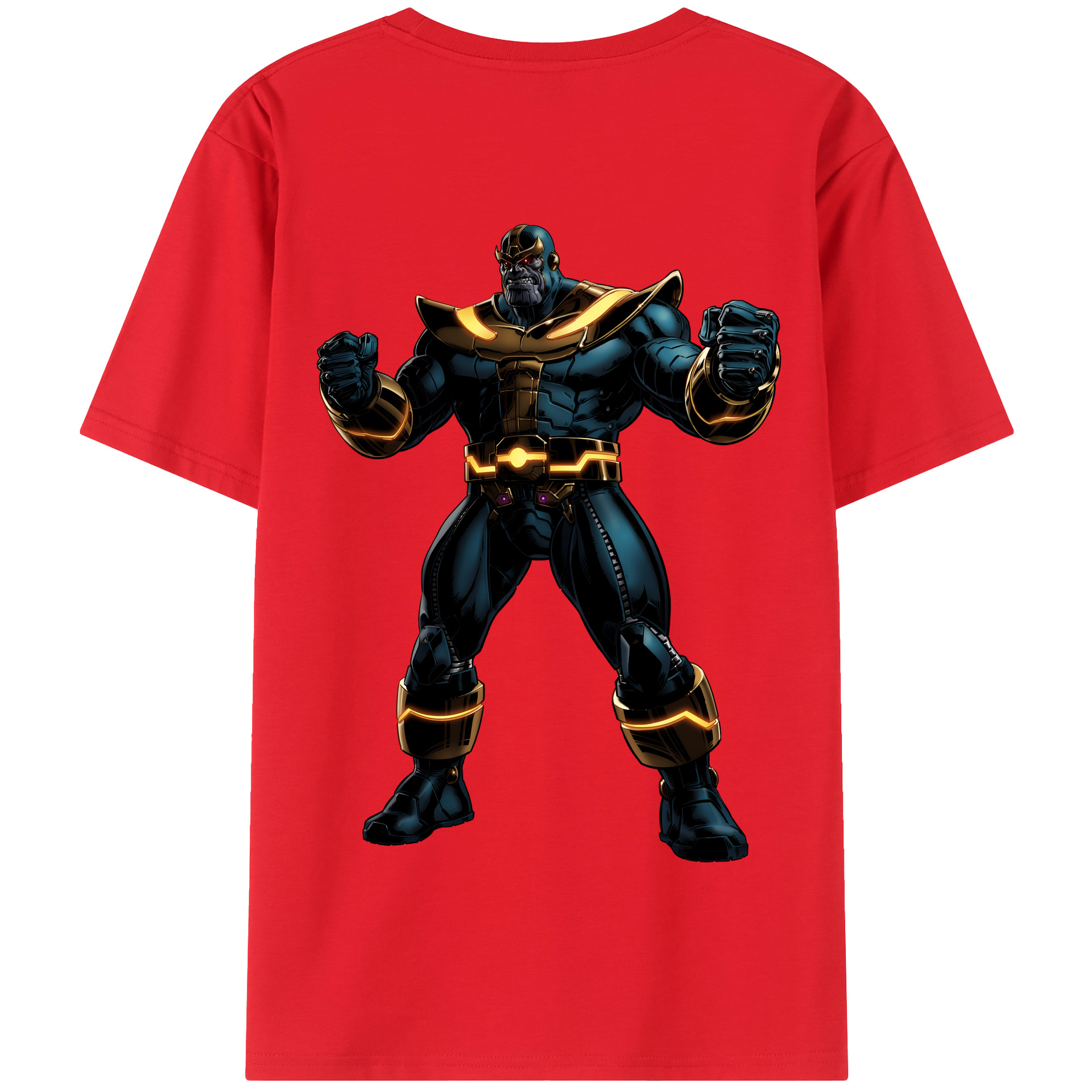 （画像用） アベンジャーズ The Avengers 綿100％半袖Tシャツ（背面プリント）