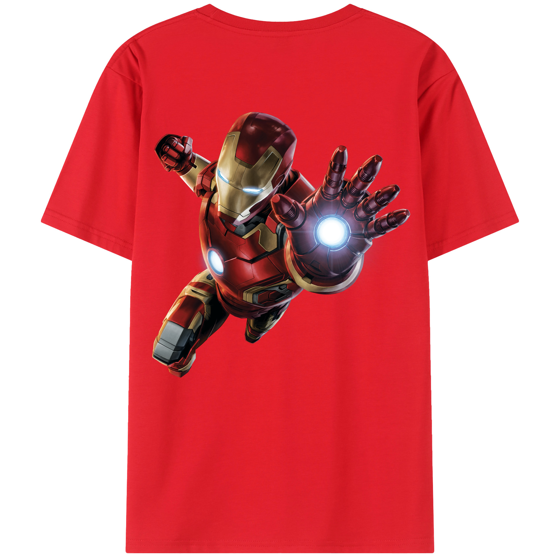 （画像用） アベンジャーズ The Avengers 綿100％半袖Tシャツ（背面プリント）