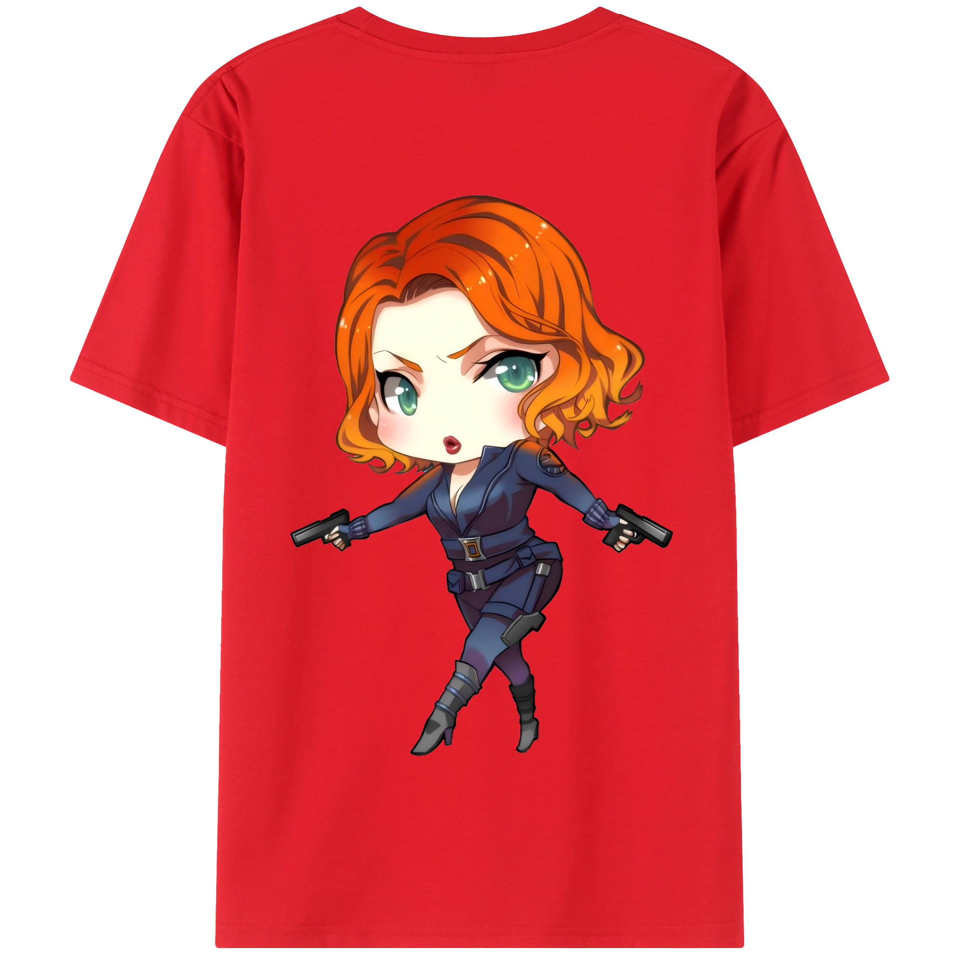 （画像用） アベンジャーズ The Avengers 綿100％半袖Tシャツ（背面プリント）