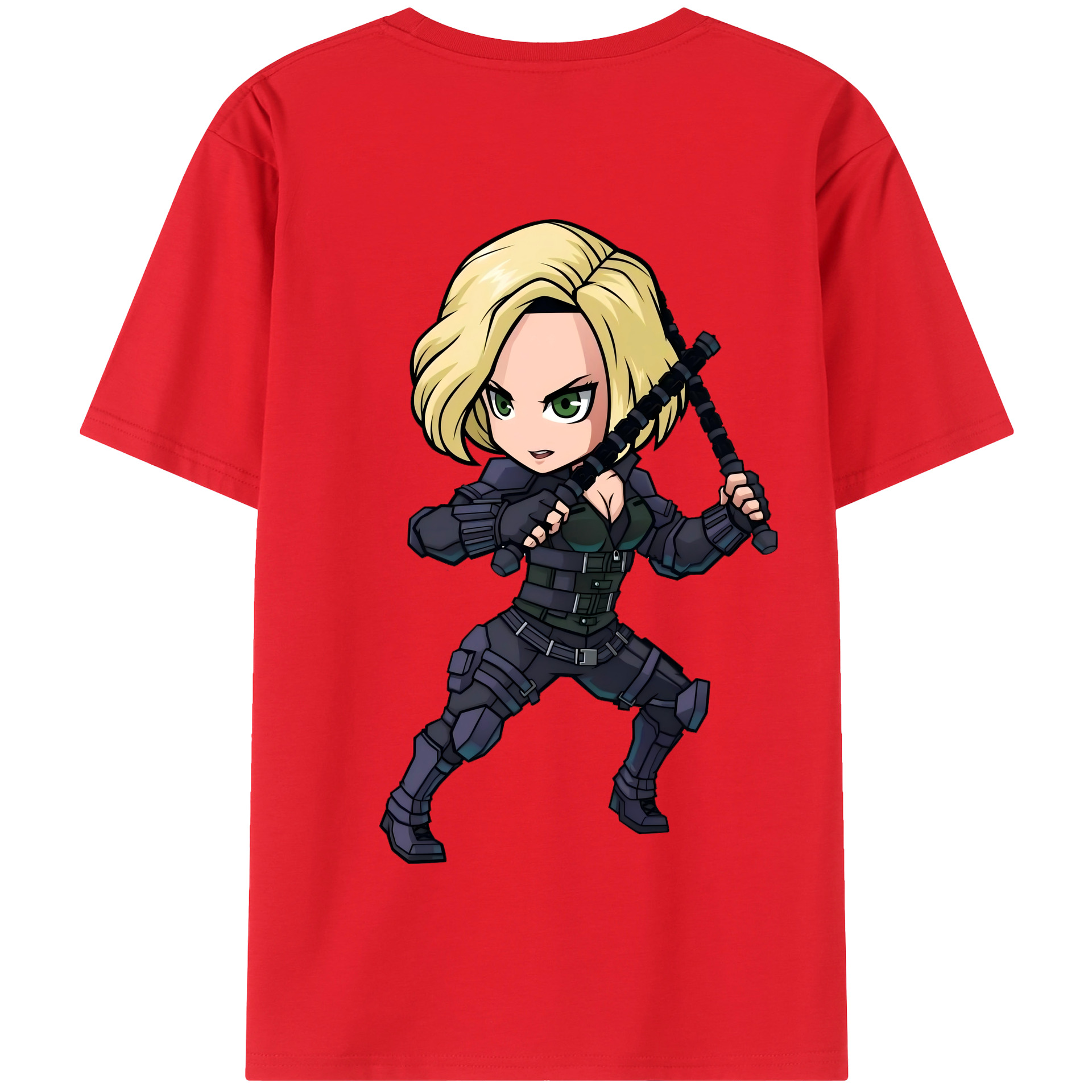 （画像用） アベンジャーズ The Avengers 綿100％半袖Tシャツ（背面プリント）