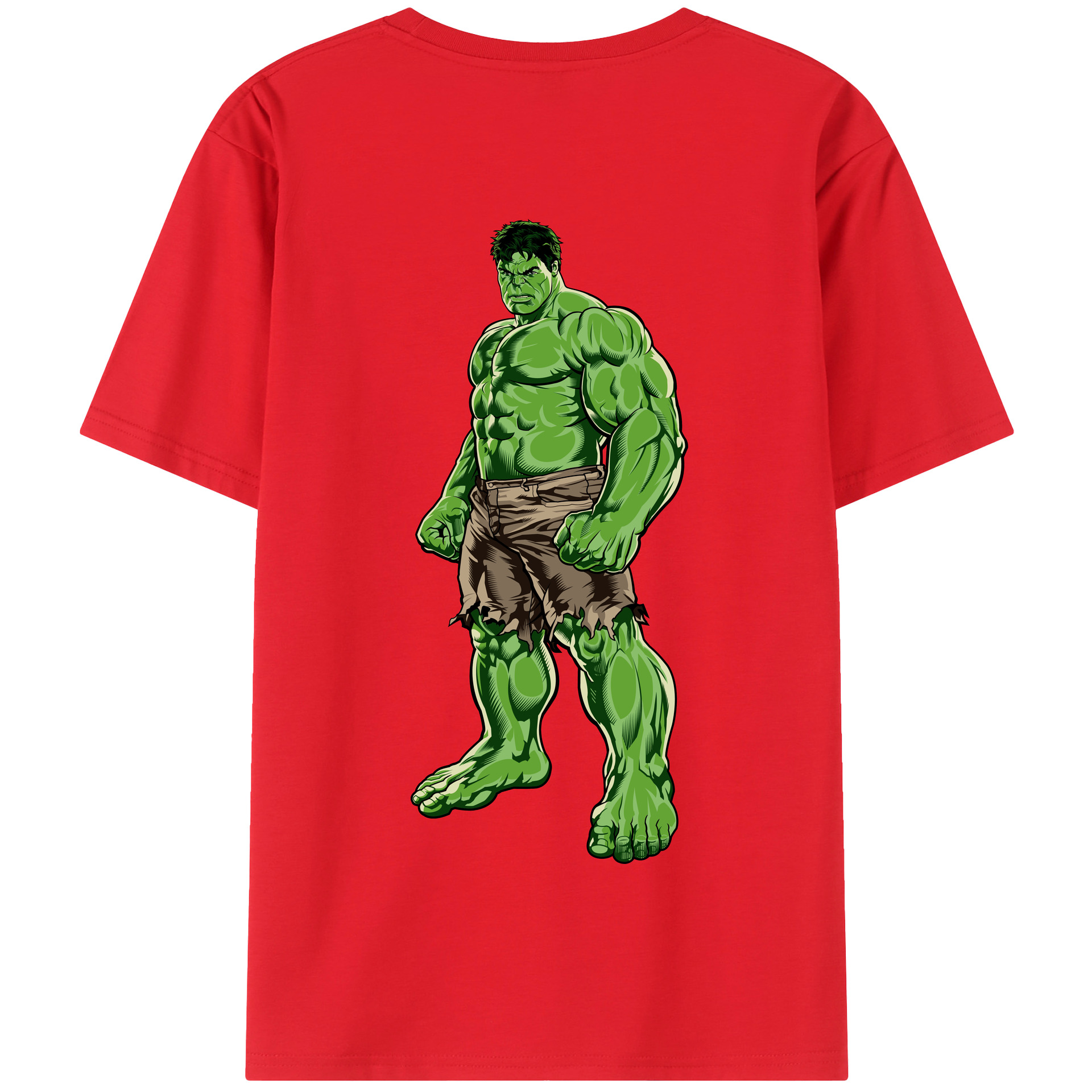 （画像用） アベンジャーズ The Avengers 綿100％半袖Tシャツ（背面プリント）