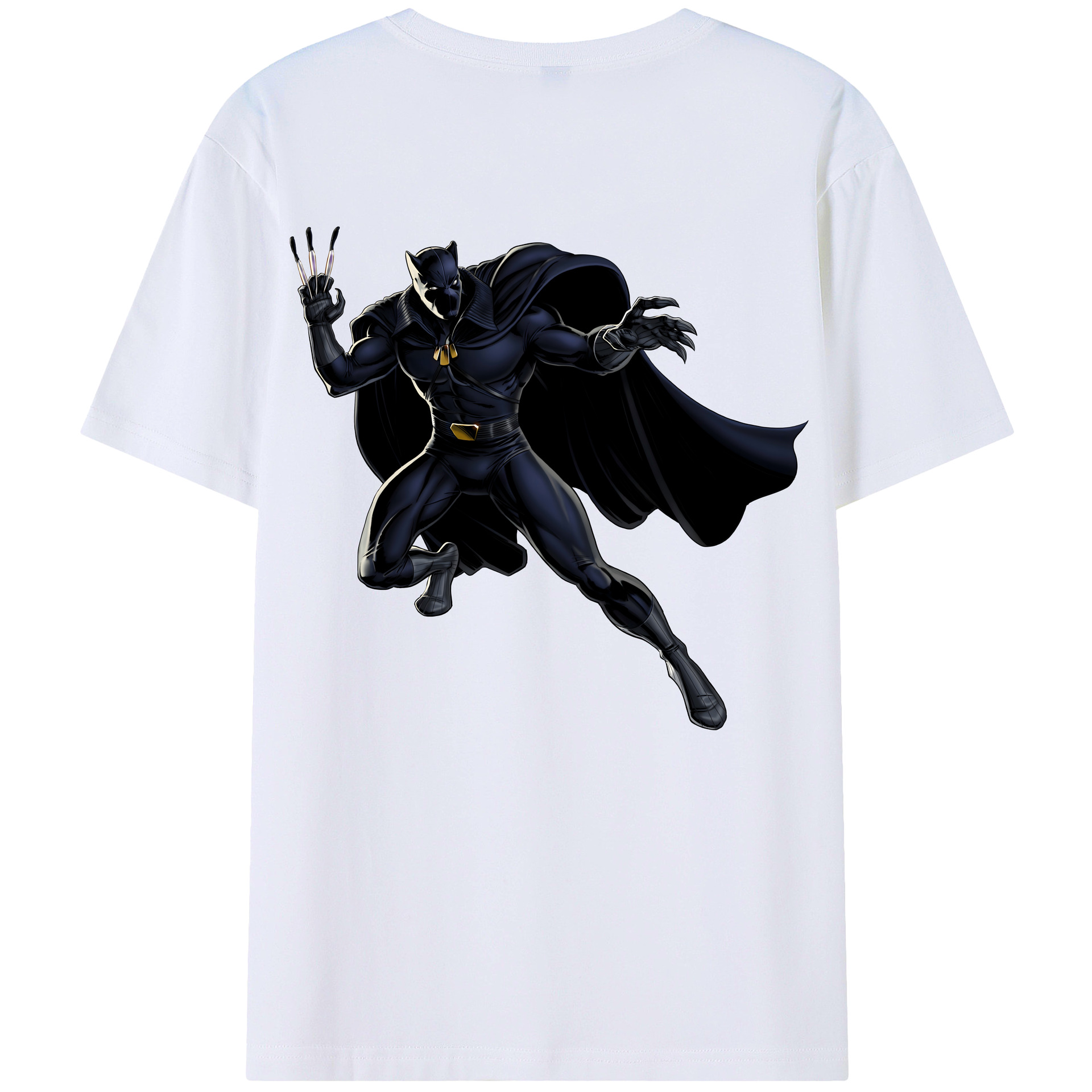 （画像用） アベンジャーズ The Avengers 綿100％半袖Tシャツ（背面プリント）