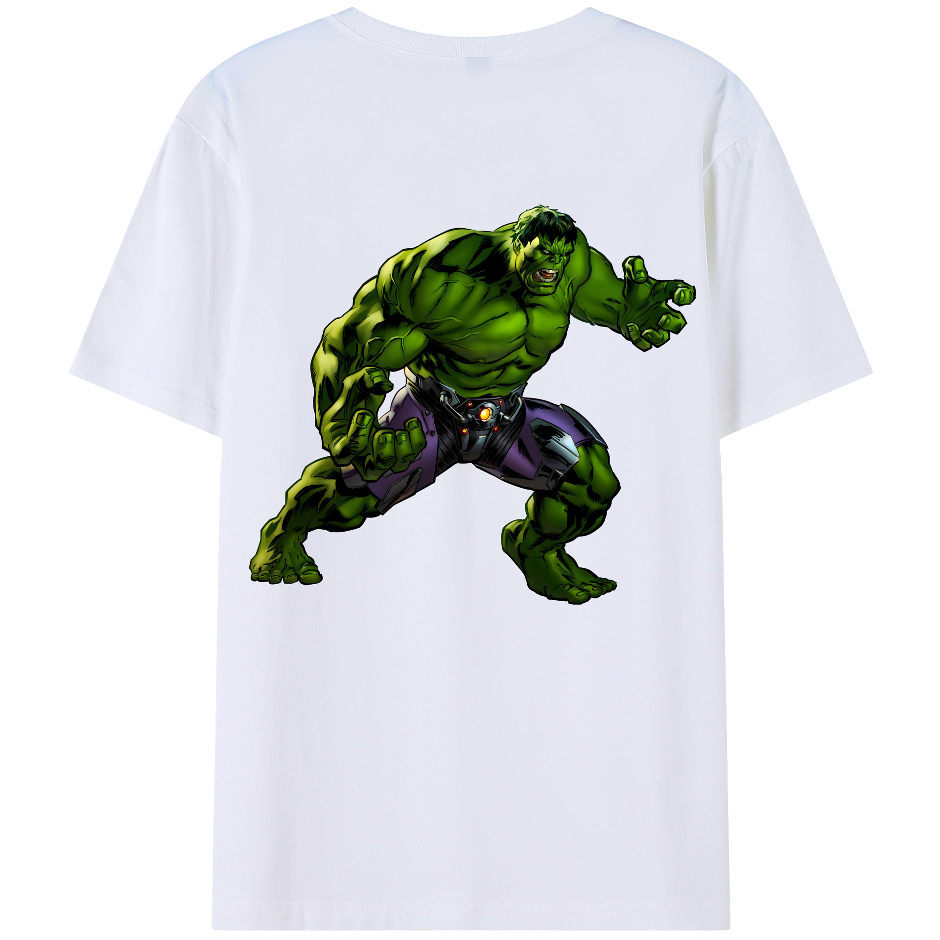 （画像用） アベンジャーズ The Avengers 綿100％半袖Tシャツ（背面プリント）