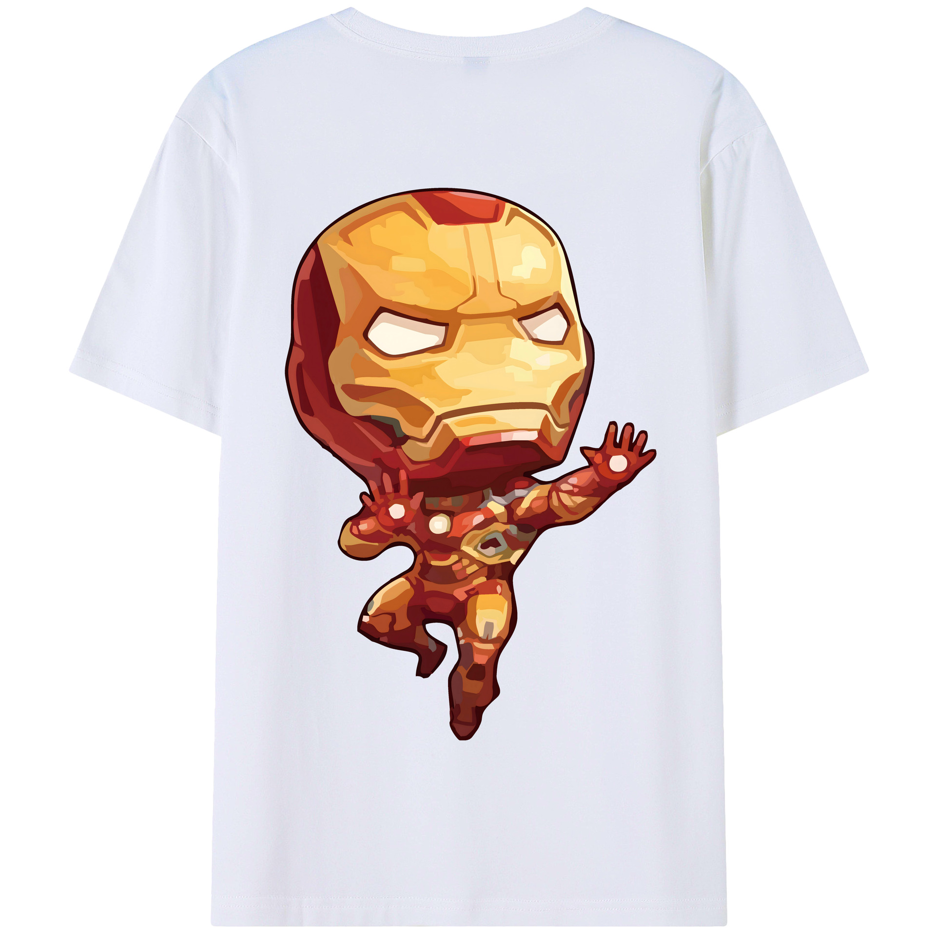 （画像用） アベンジャーズ The Avengers 綿100％半袖Tシャツ（背面プリント）
