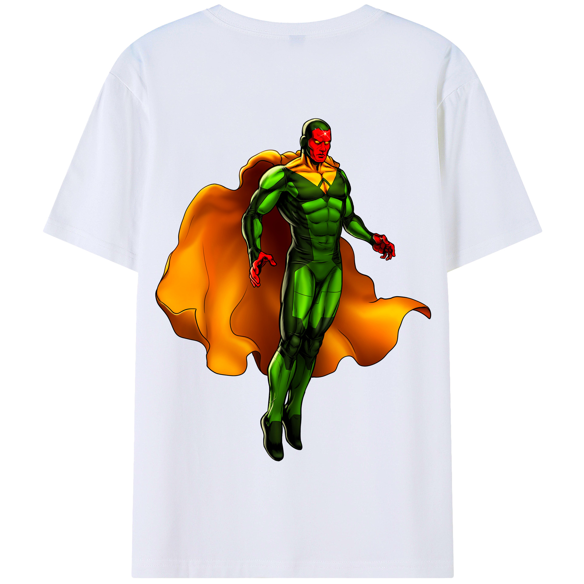 （画像用） アベンジャーズ The Avengers 綿100％半袖Tシャツ（背面プリント）