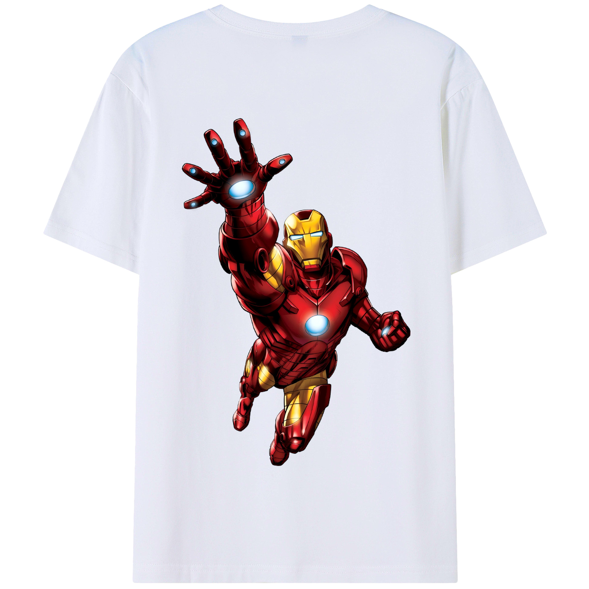 （画像用） アベンジャーズ The Avengers 綿100％半袖Tシャツ（背面プリント）