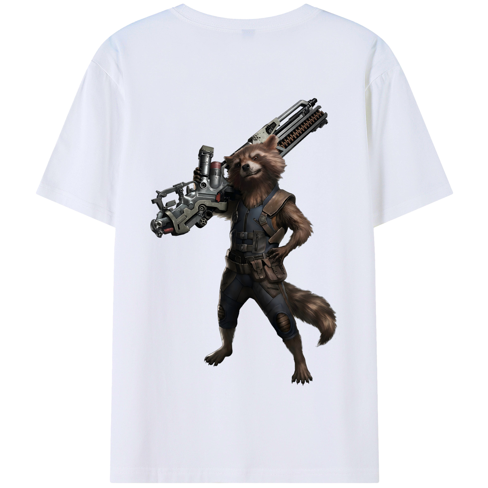 （画像用） アベンジャーズ The Avengers 綿100％半袖Tシャツ（背面プリント）