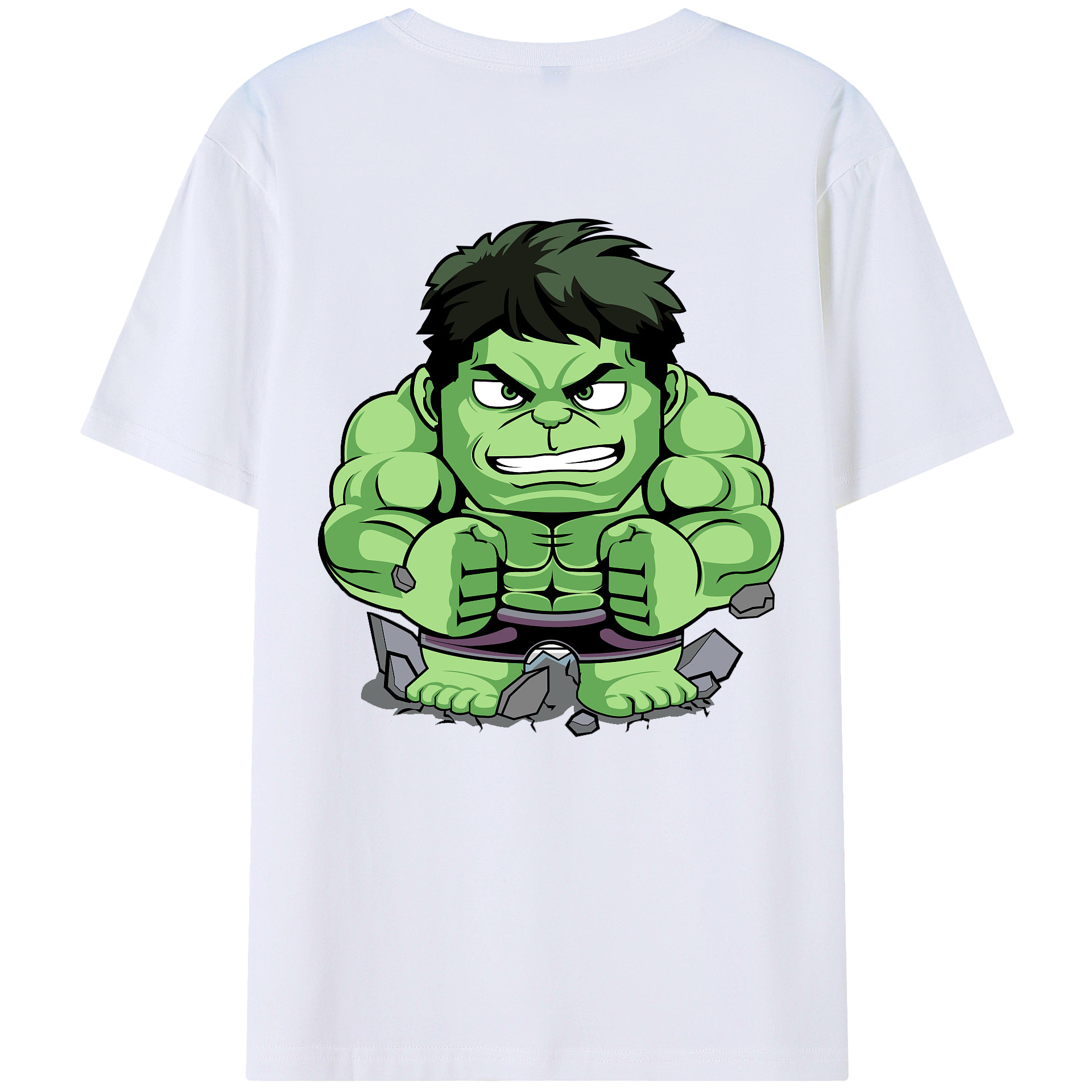 （画像用） アベンジャーズ The Avengers 綿100％半袖Tシャツ（背面プリント）