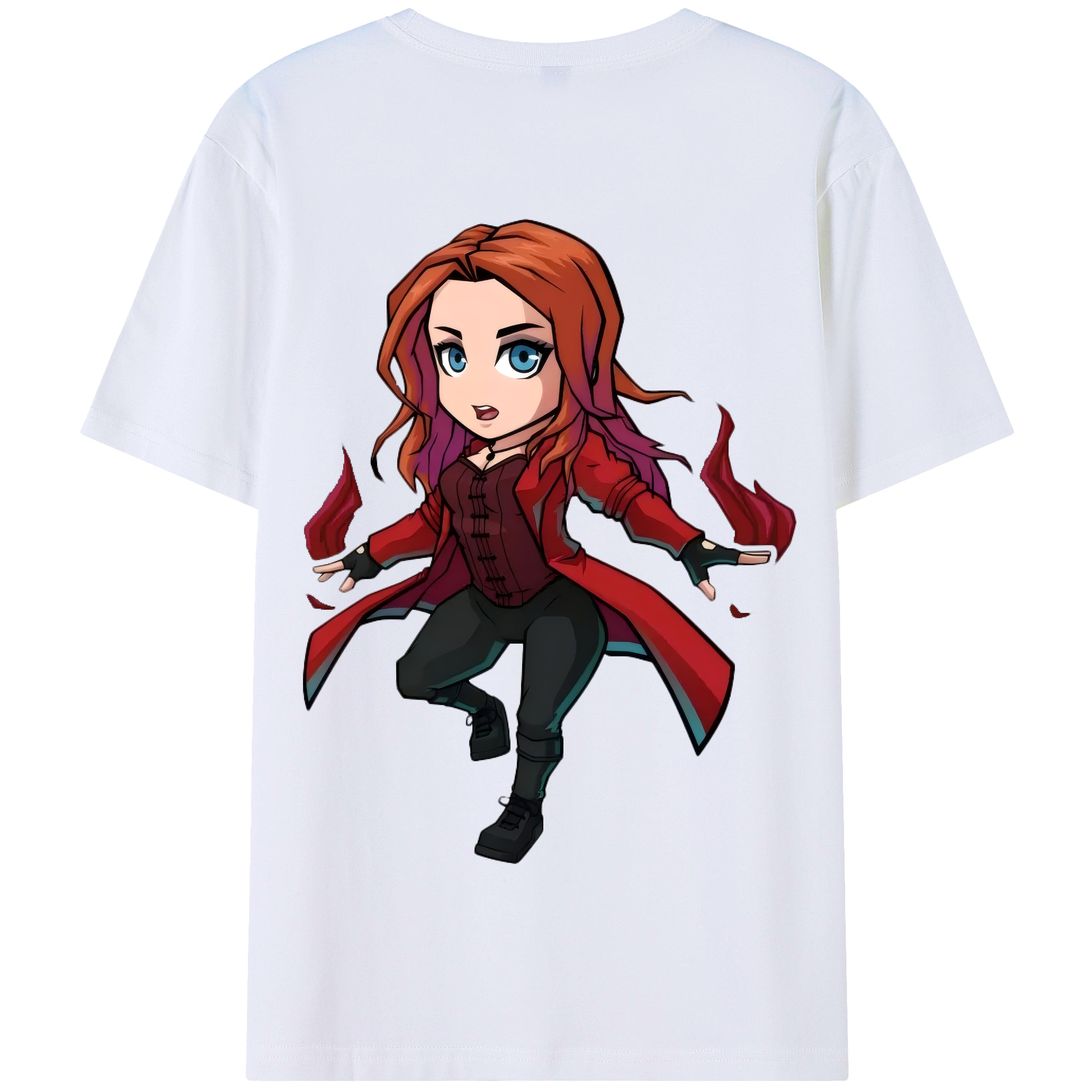 （画像用） アベンジャーズ The Avengers 綿100％半袖Tシャツ（背面プリント）