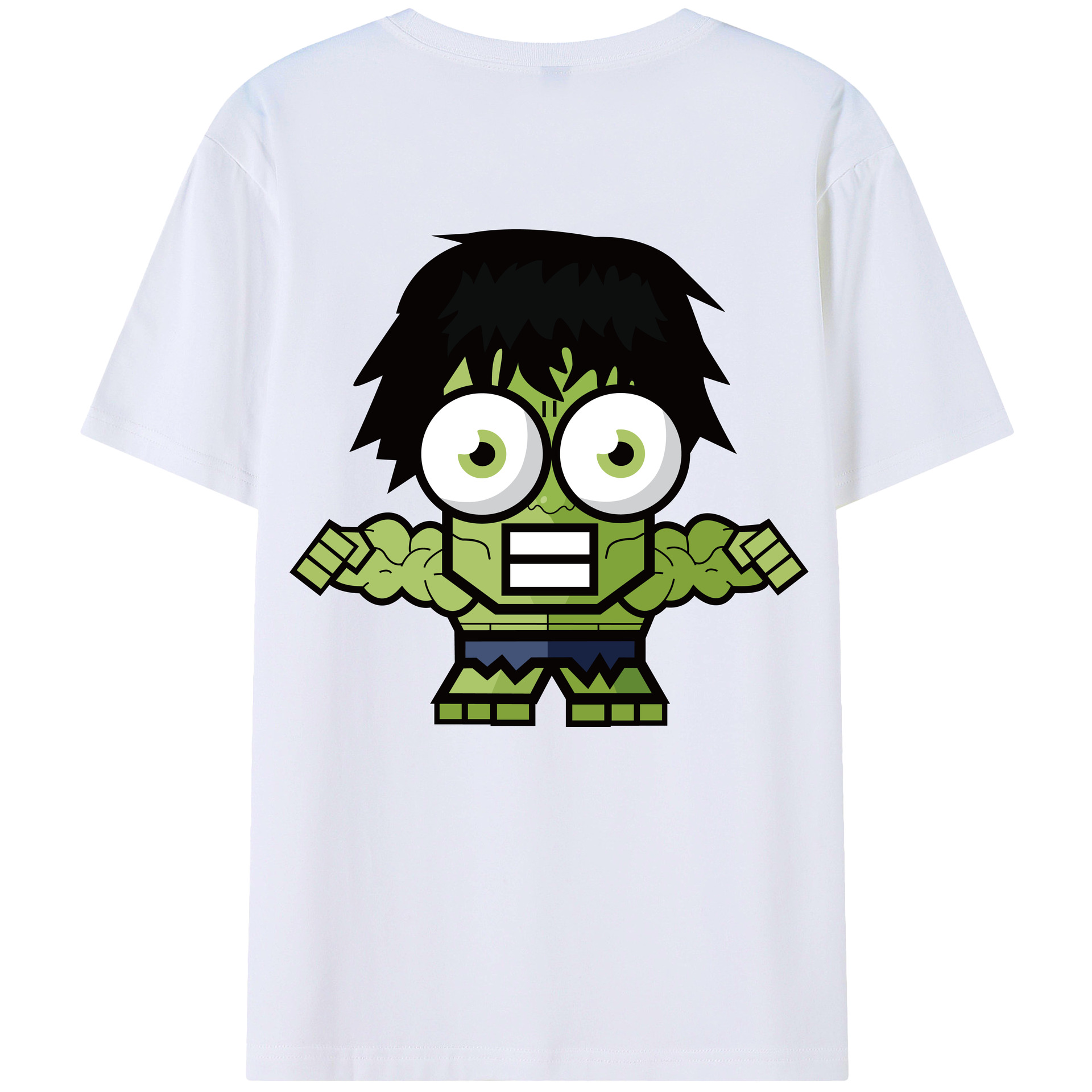 （画像用） アベンジャーズ The Avengers 綿100％半袖Tシャツ（背面プリント）