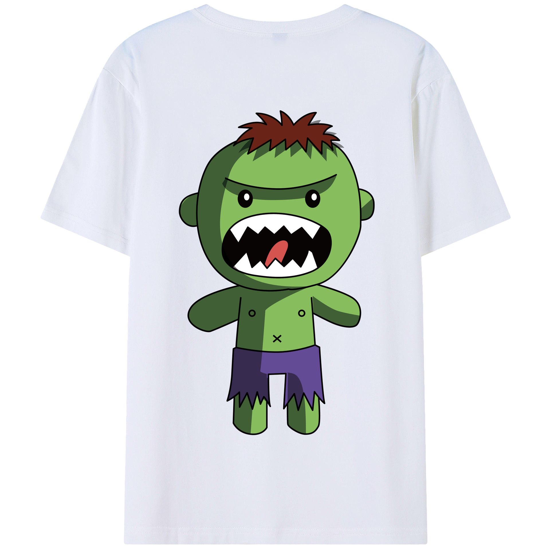 （画像用） アベンジャーズ The Avengers 綿100％半袖Tシャツ（背面プリント）