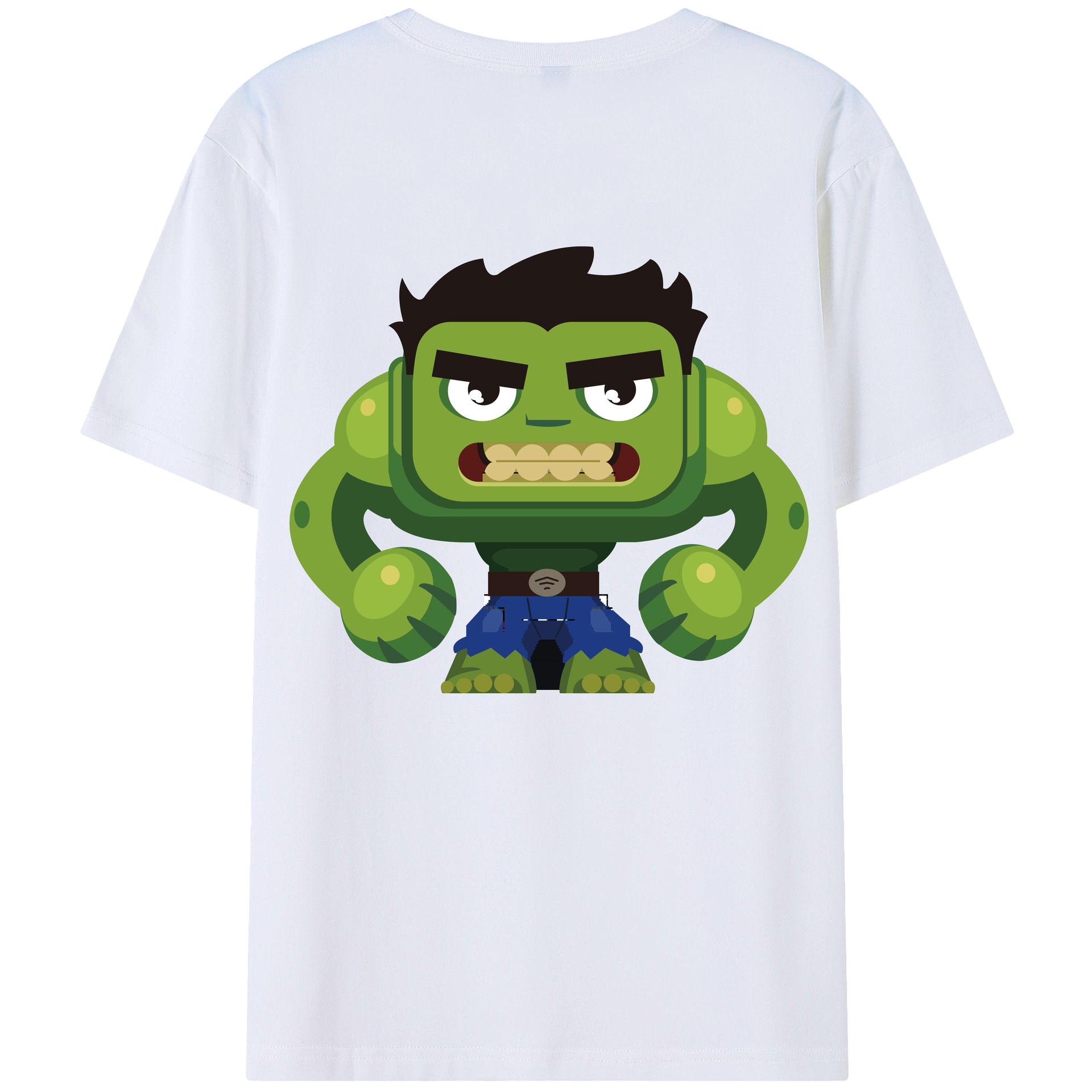 （画像用） アベンジャーズ The Avengers 綿100％半袖Tシャツ（背面プリント）