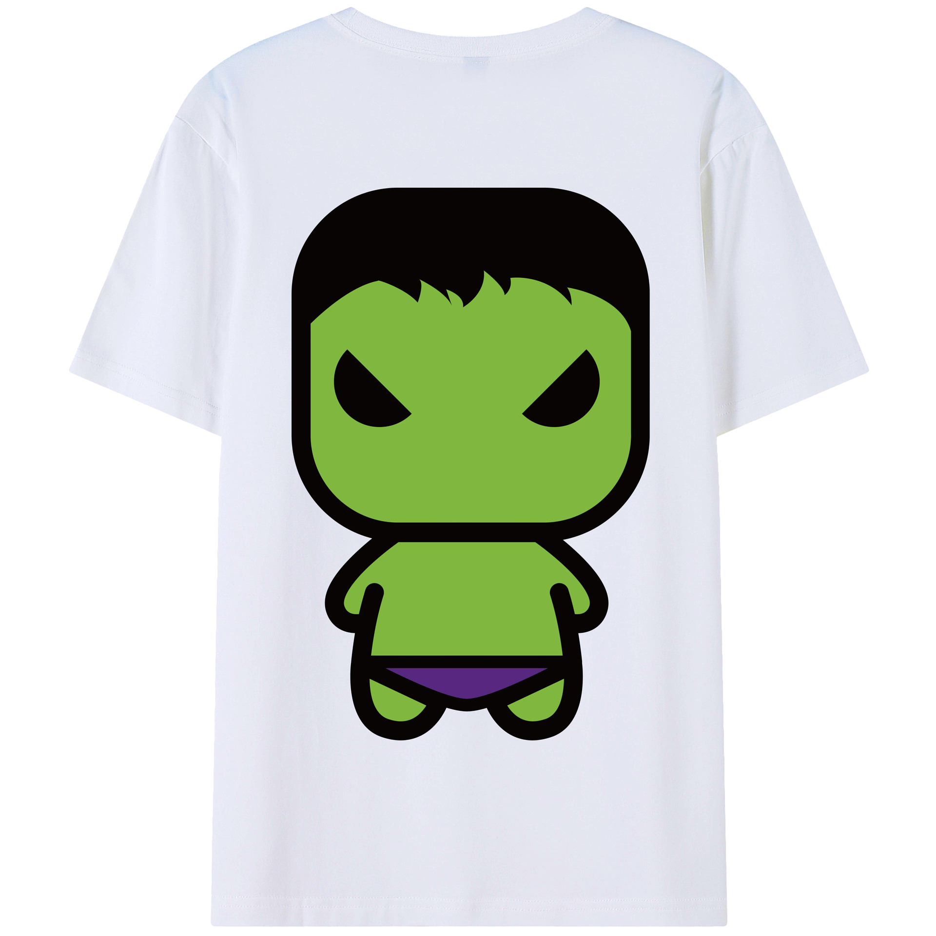 （画像用） アベンジャーズ The Avengers 綿100％半袖Tシャツ（背面プリント）