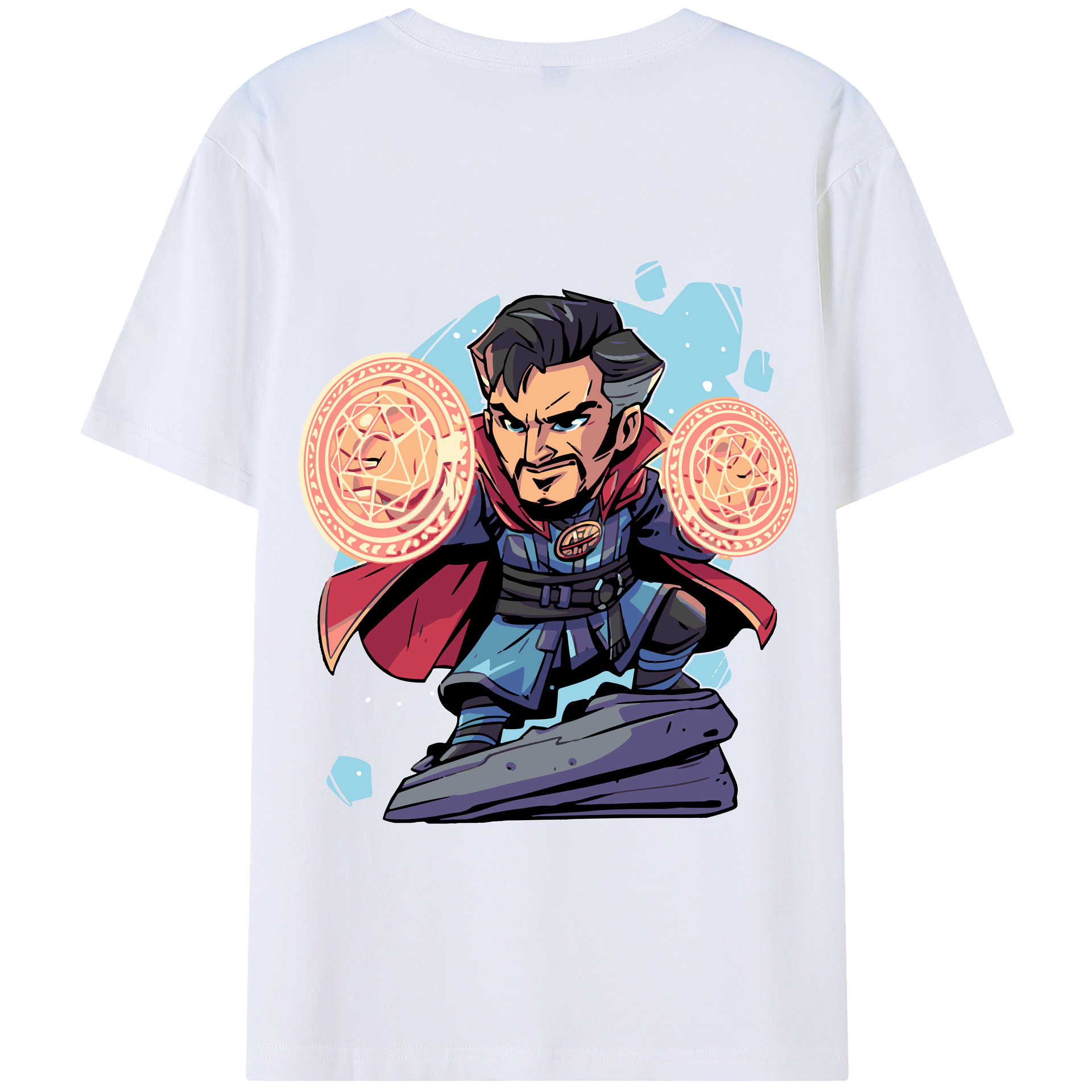 （画像用） アベンジャーズ The Avengers 綿100％半袖Tシャツ（背面プリント）