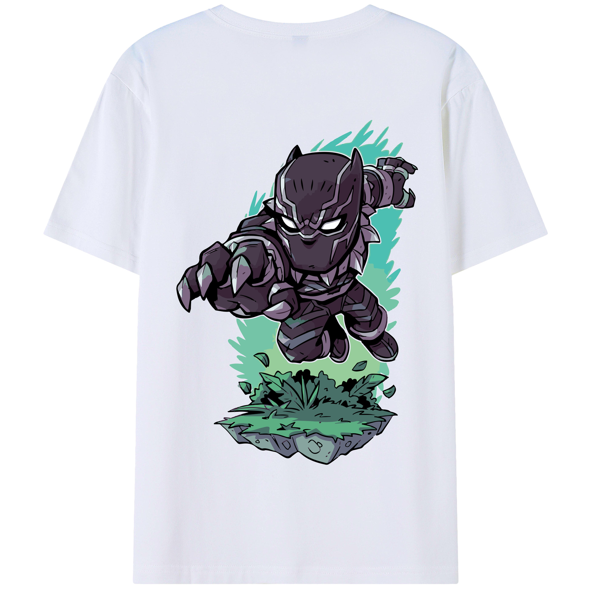 （画像用） アベンジャーズ The Avengers 綿100％半袖Tシャツ（背面プリント）