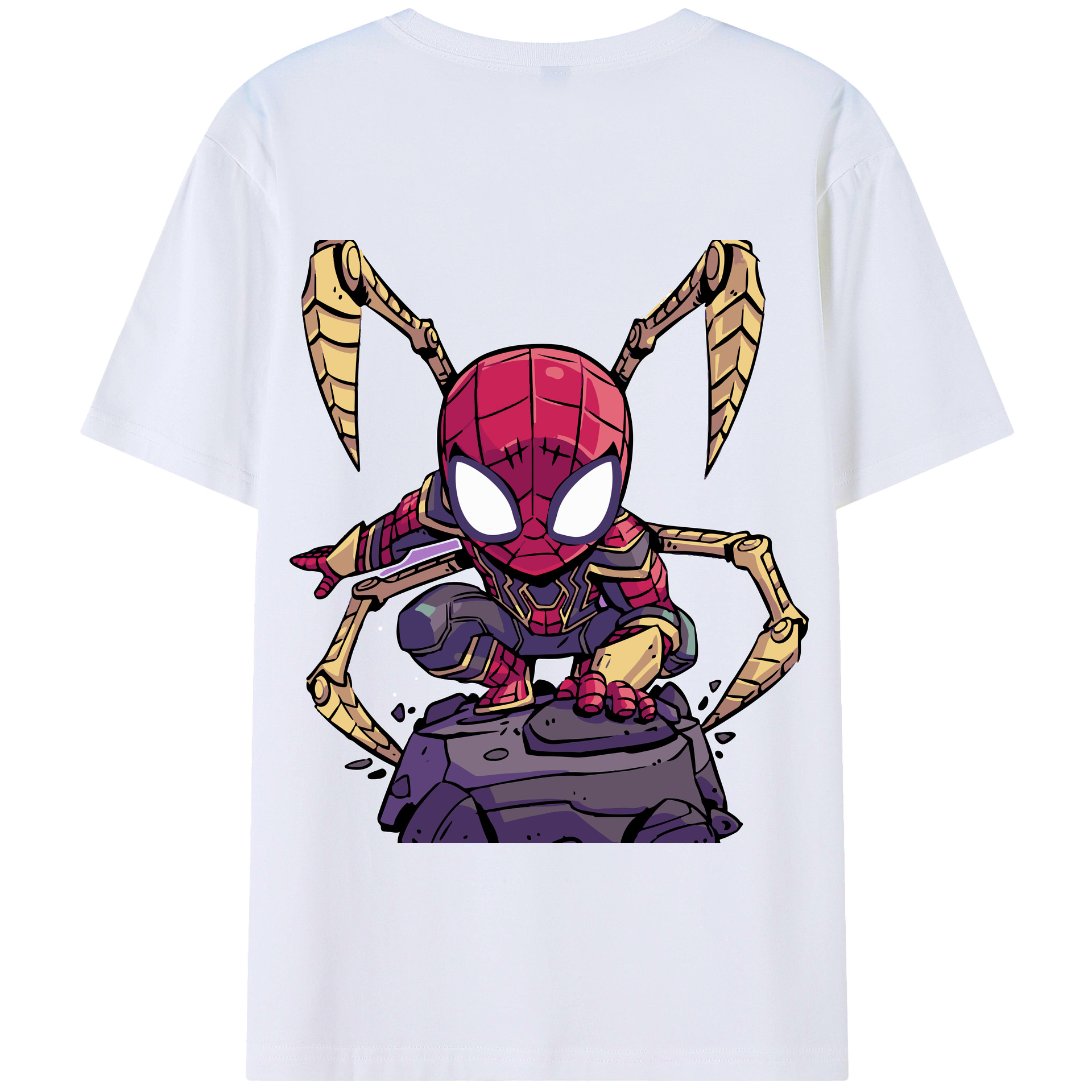 （画像用） アベンジャーズ The Avengers 綿100％半袖Tシャツ（背面プリント）