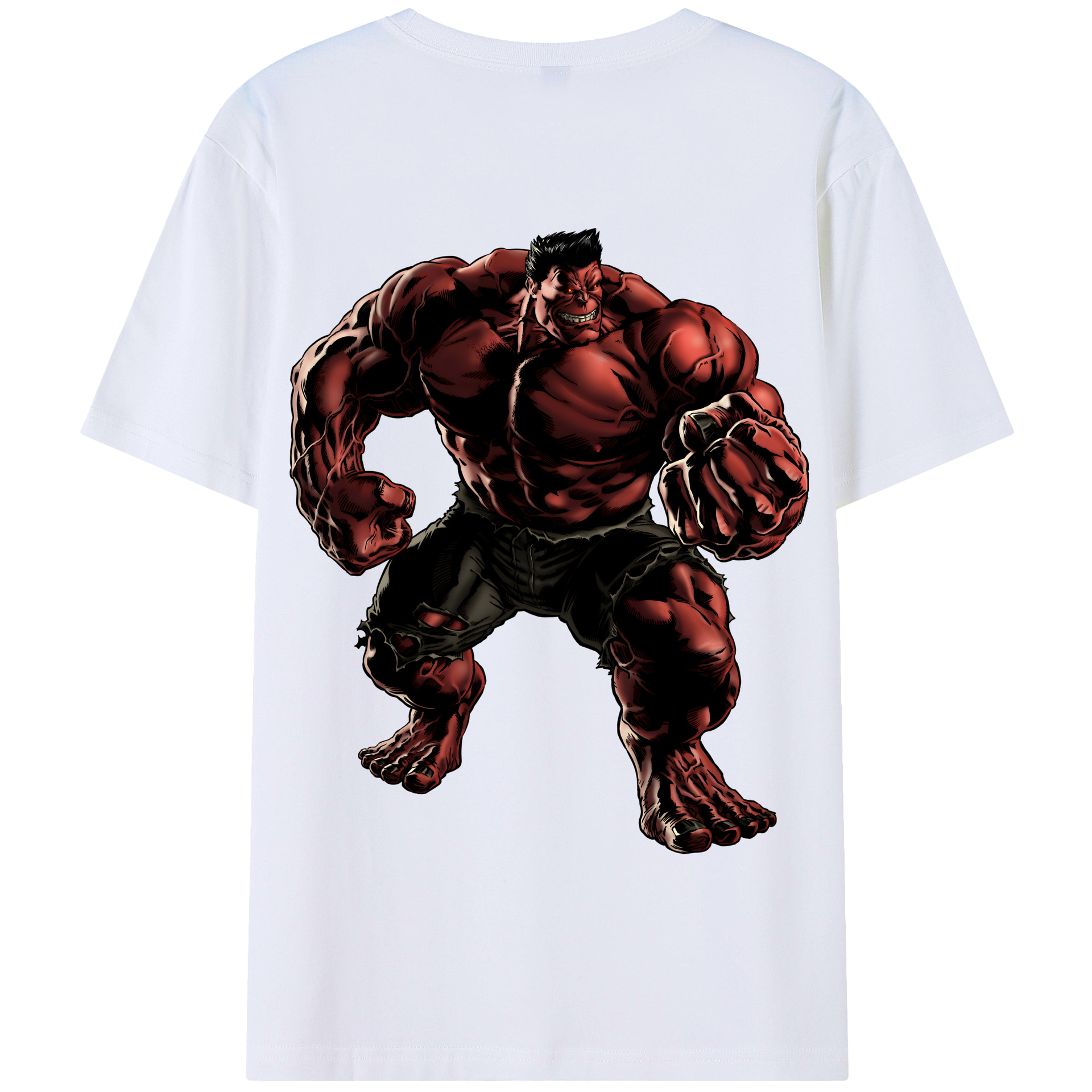 （画像用） アベンジャーズ The Avengers 綿100％半袖Tシャツ（背面プリント）