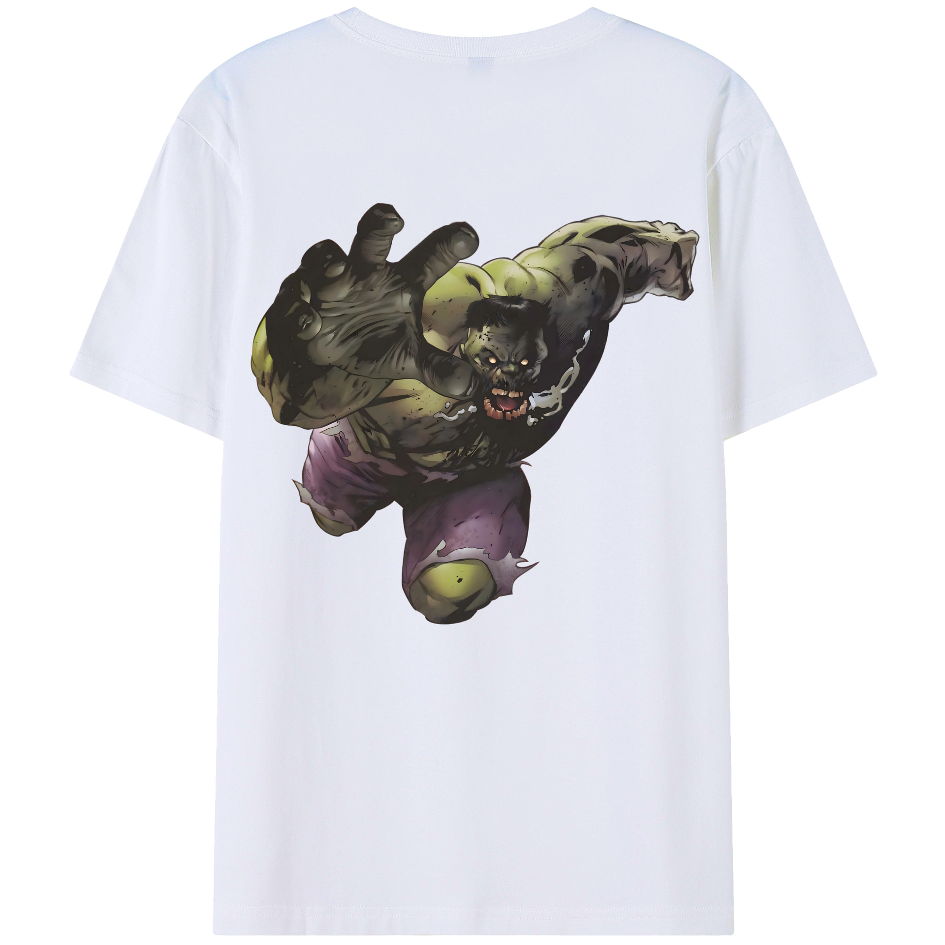 （画像用） アベンジャーズ The Avengers 綿100％半袖Tシャツ（背面プリント）