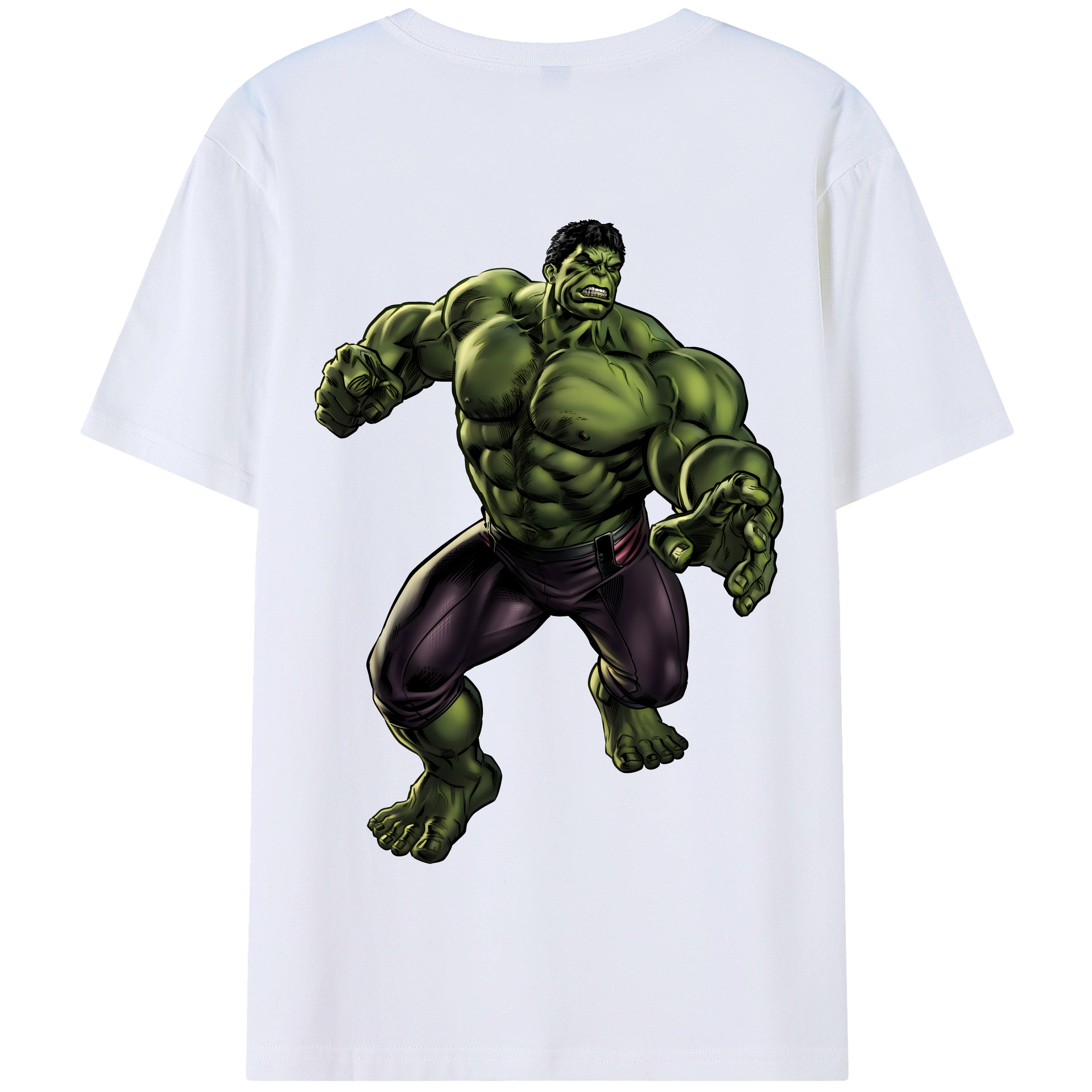 （画像用） アベンジャーズ The Avengers 綿100％半袖Tシャツ（背面プリント）