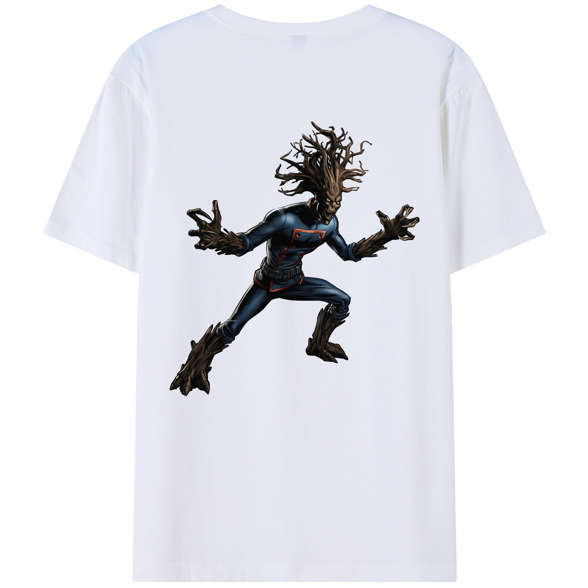 （画像用） アベンジャーズ The Avengers 綿100％半袖Tシャツ（背面プリント）