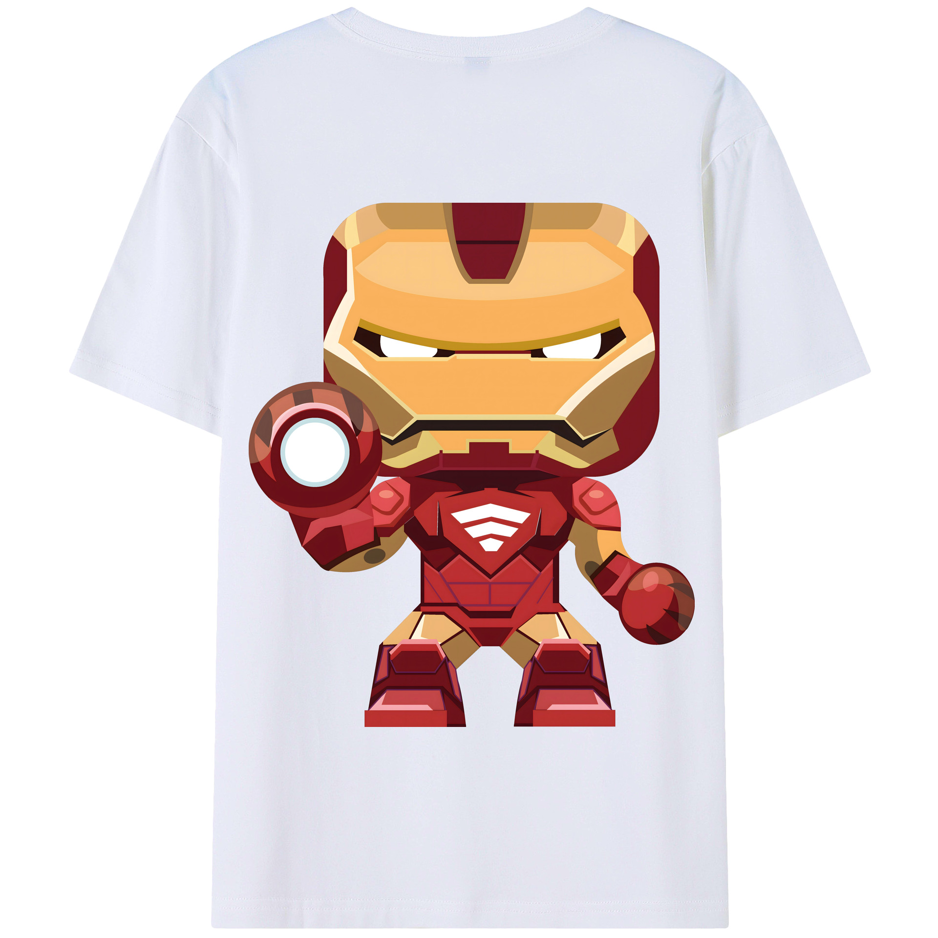 （画像用） アベンジャーズ The Avengers 綿100％半袖Tシャツ（背面プリント）