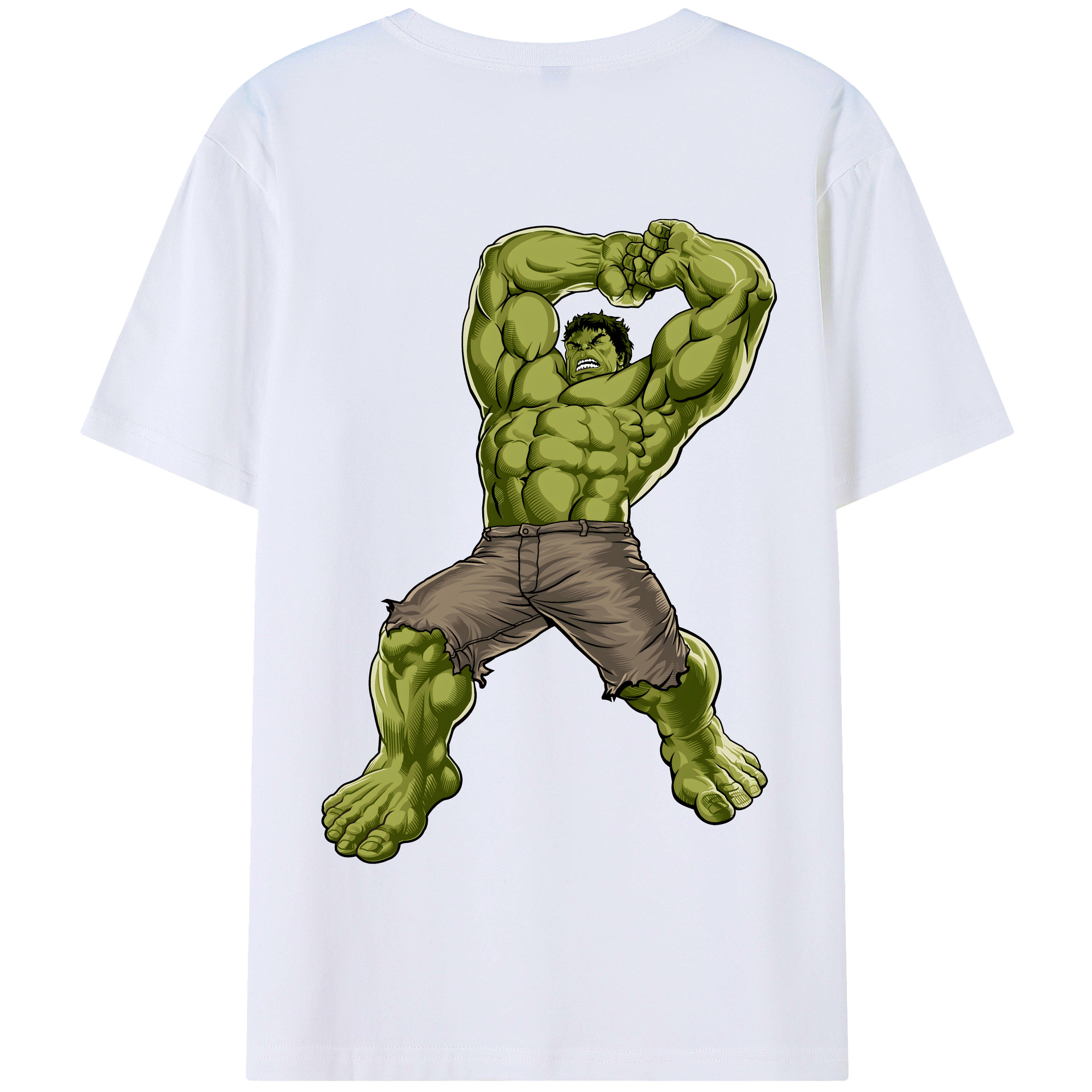 （画像用） アベンジャーズ The Avengers 綿100％半袖Tシャツ（背面プリント）